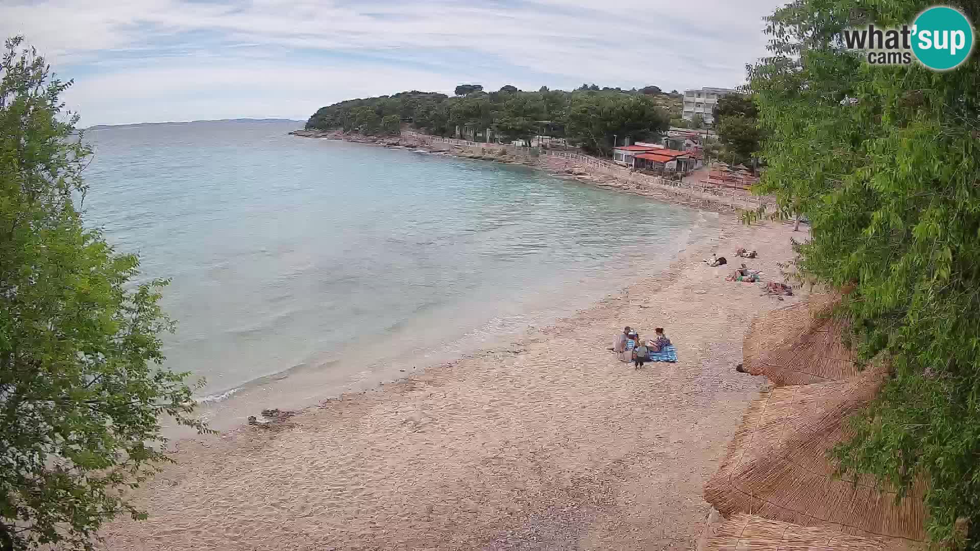 Plaža Slanica Murter – kamera v živo