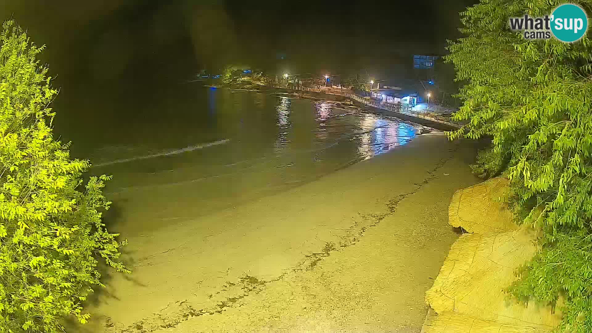 Plaža Slanica Murter – web kamera