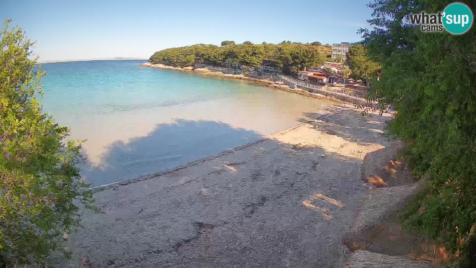 Plaža Slanica Murter – web kamera