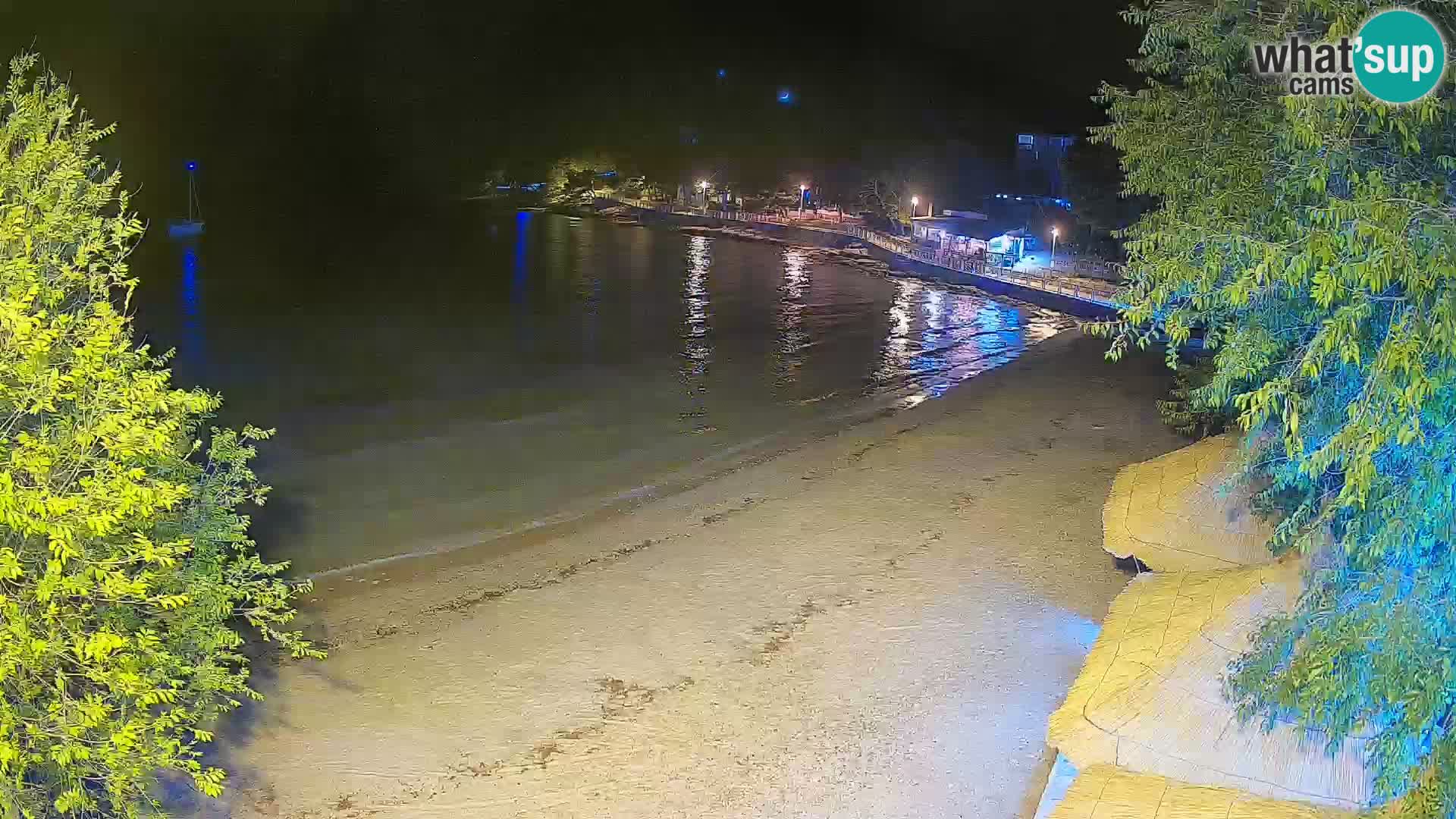Strand Slanica Murter – webcam