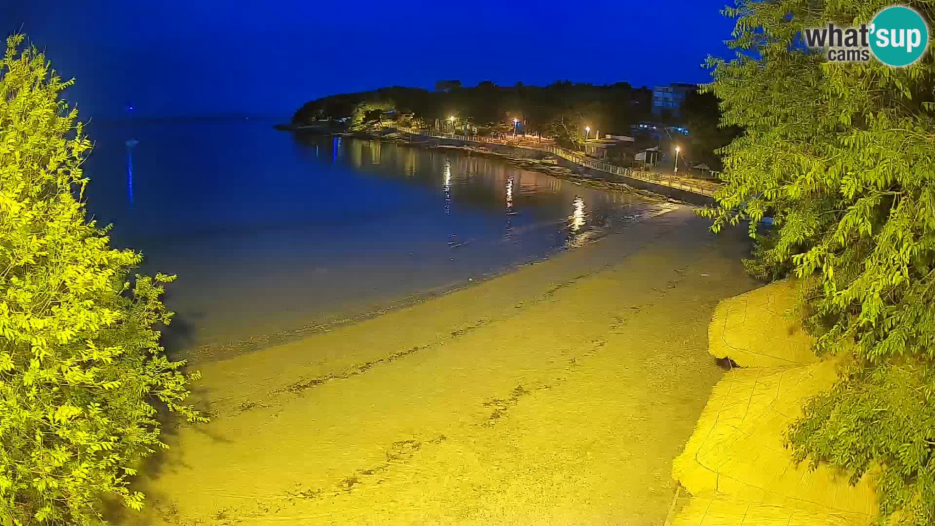 Plaža Slanica Murter – kamera v živo