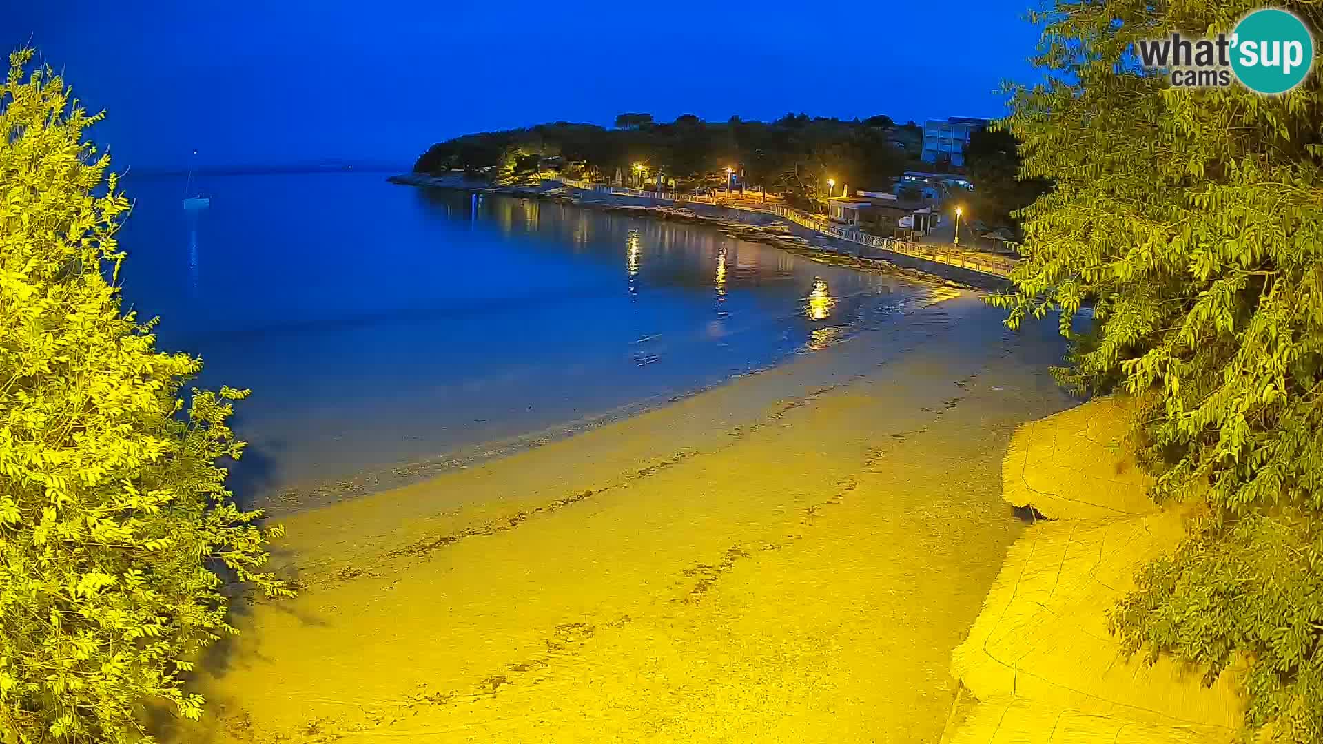 Plaža Slanica Murter – kamera v živo