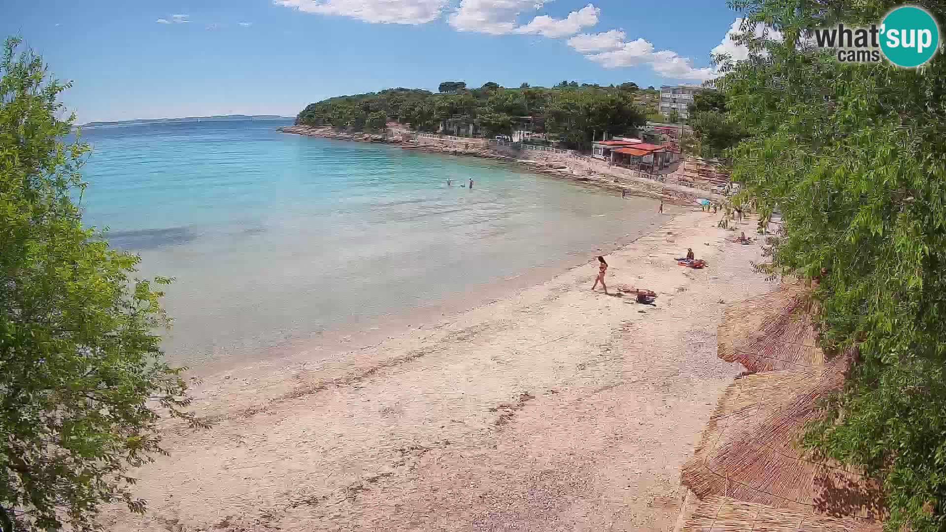 Plaža Slanica Murter – web kamera