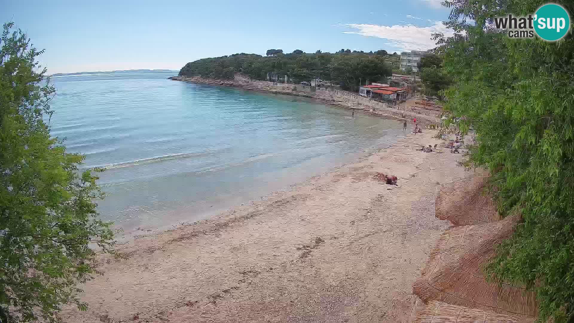 Plaža Slanica Murter – web kamera