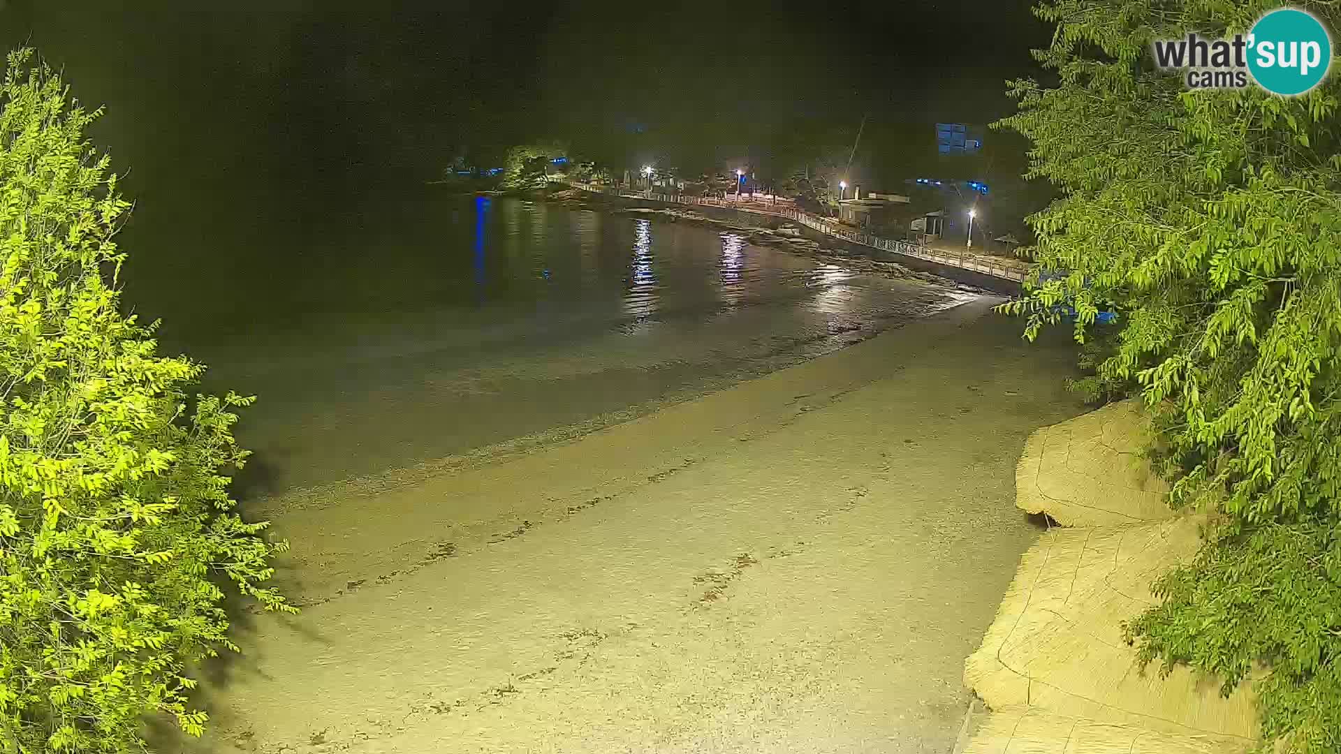 Plaža Slanica Murter – web kamera