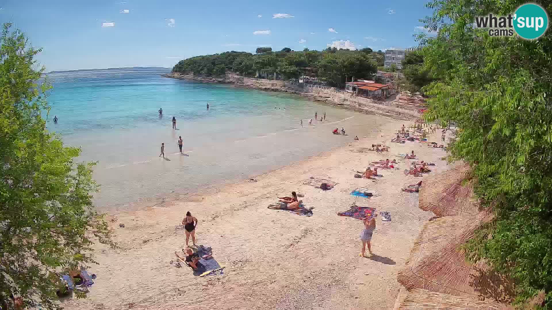Plaža Slanica Murter – web kamera
