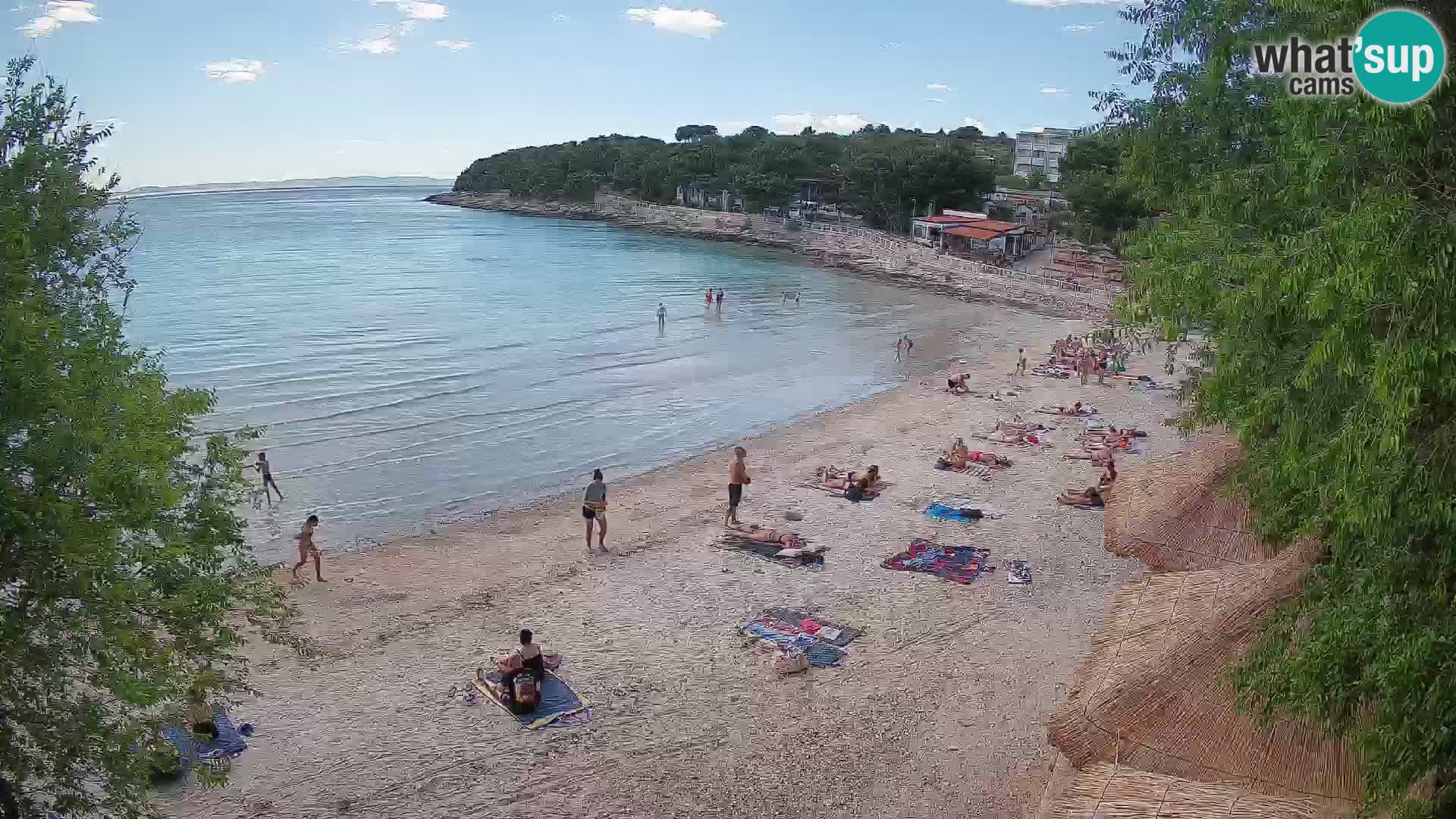 Plaža Slanica Murter – kamera v živo