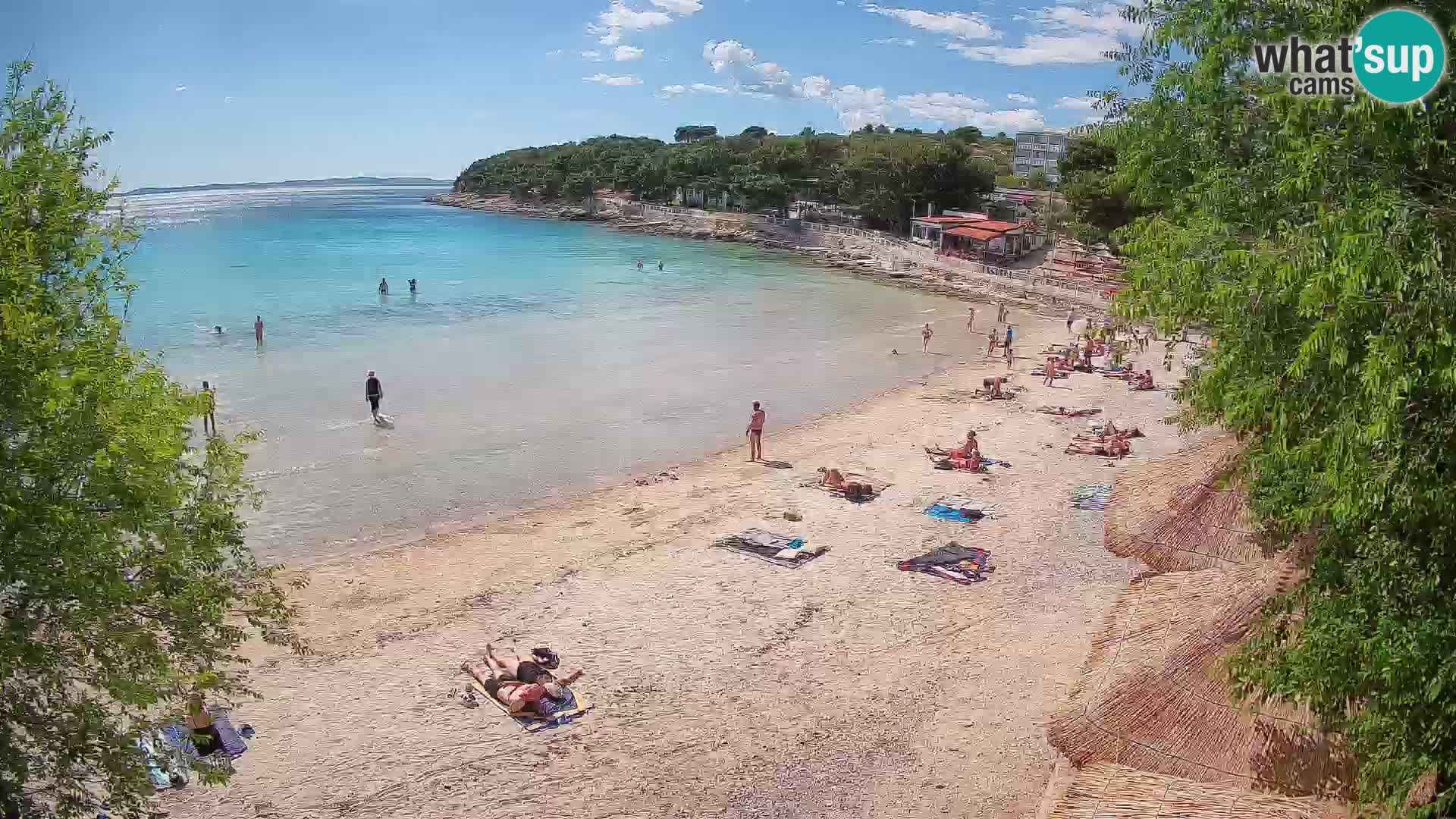 Plaža Slanica Murter – kamera v živo