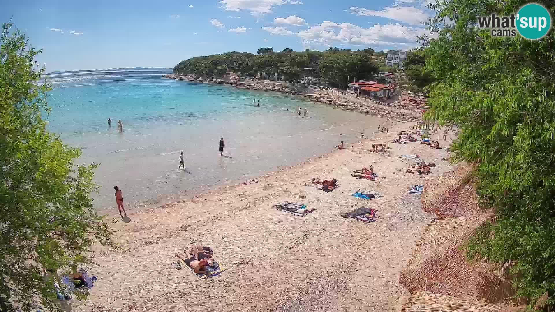 Playa Slanica Murter – camera en vivo