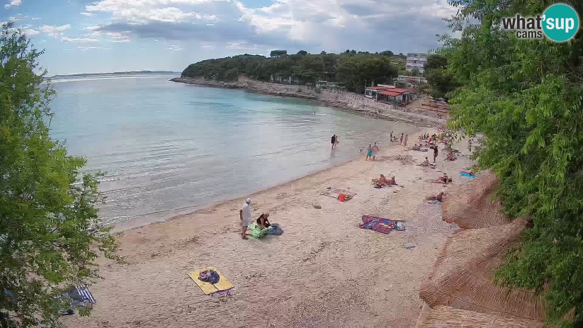 Plaža Slanica Murter – web kamera