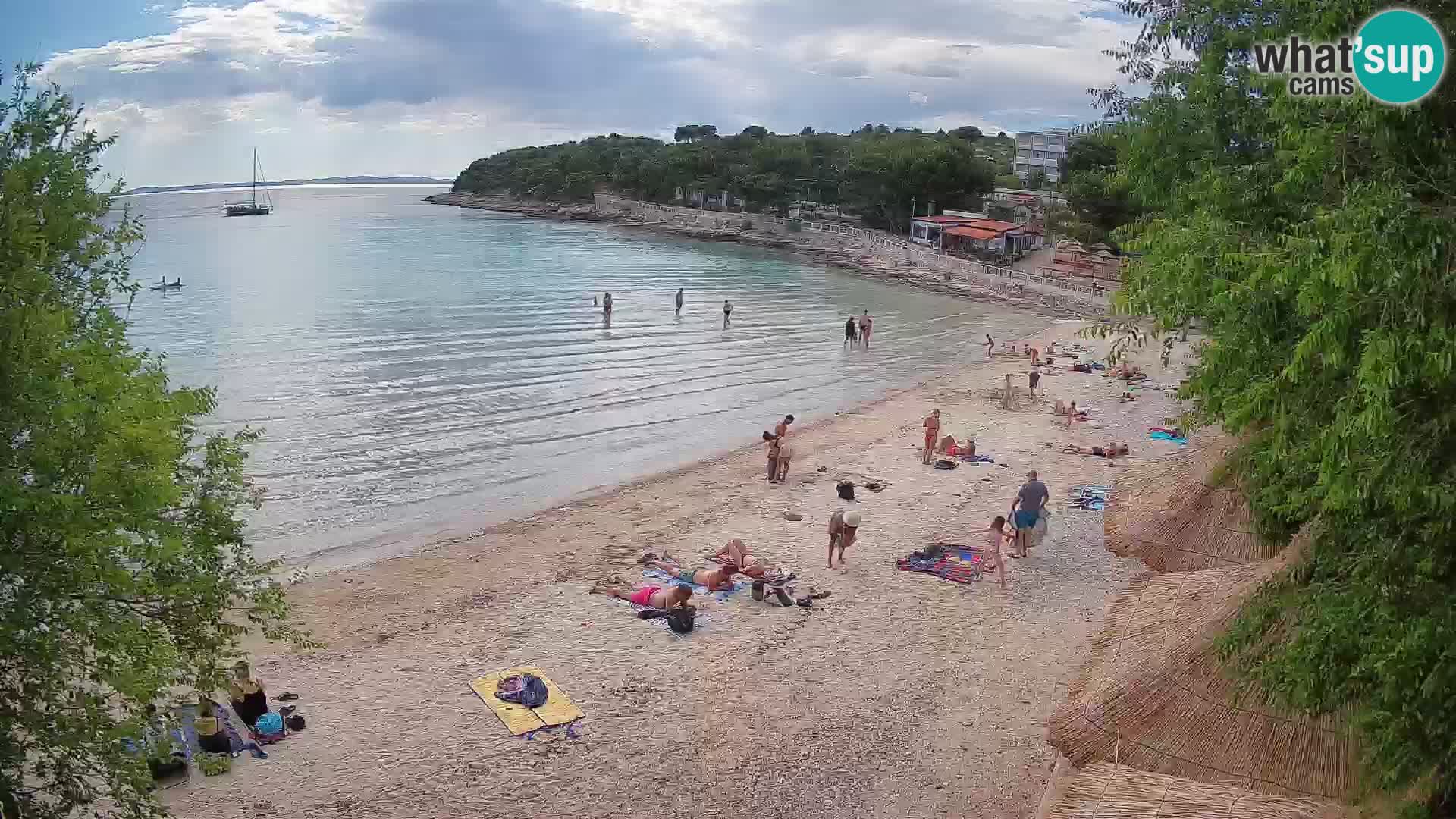 Plaža Slanica Murter – kamera v živo