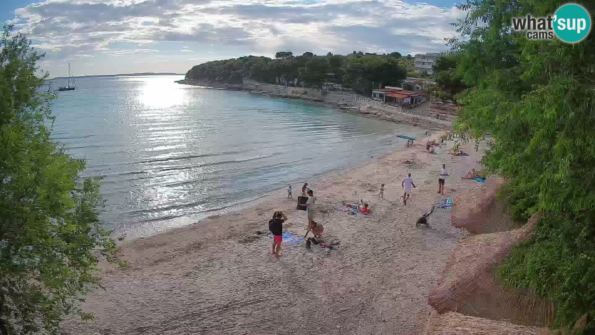 Plaža Slanica Murter – kamera v živo