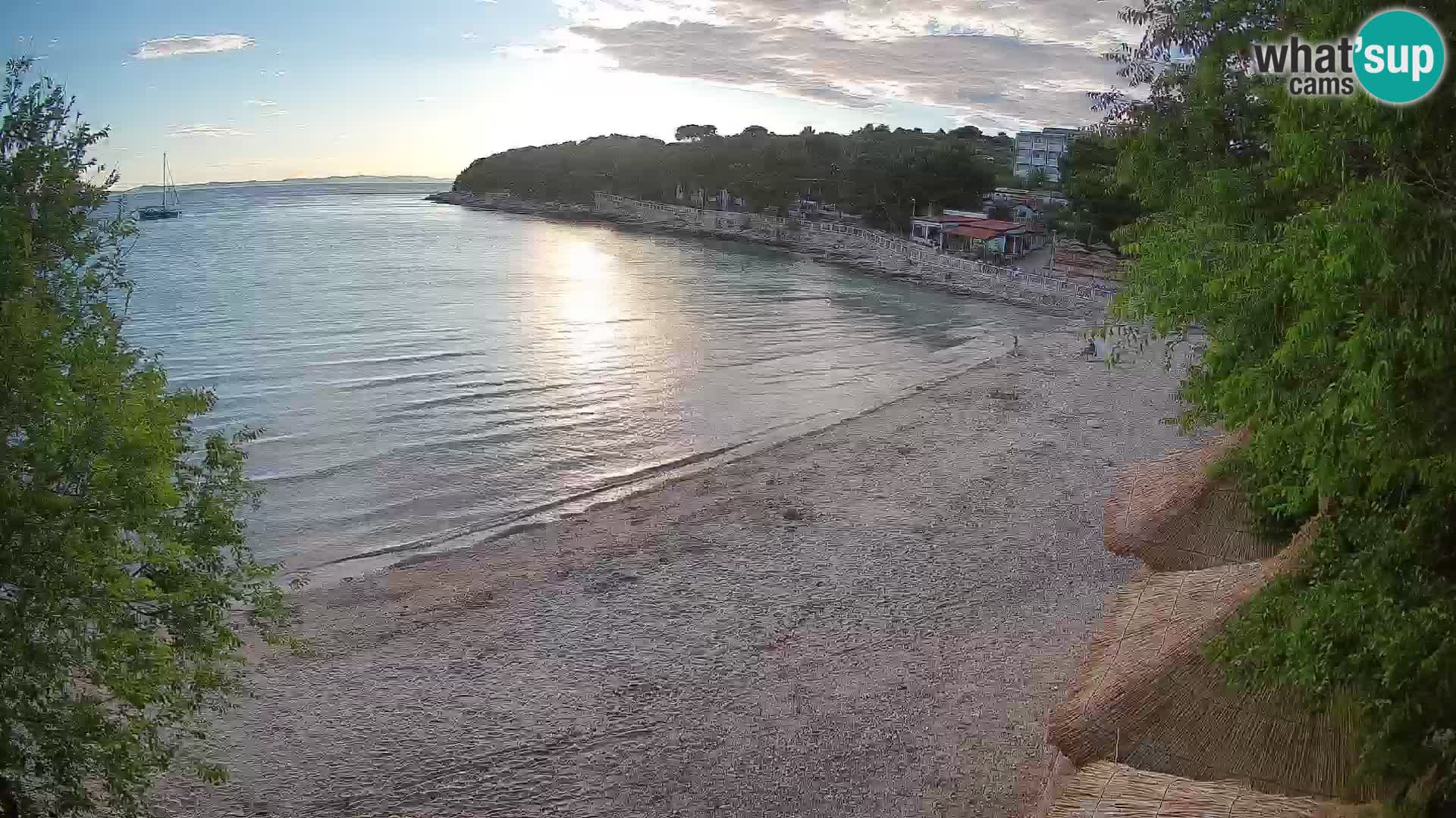 Plaža Slanica Murter – kamera v živo