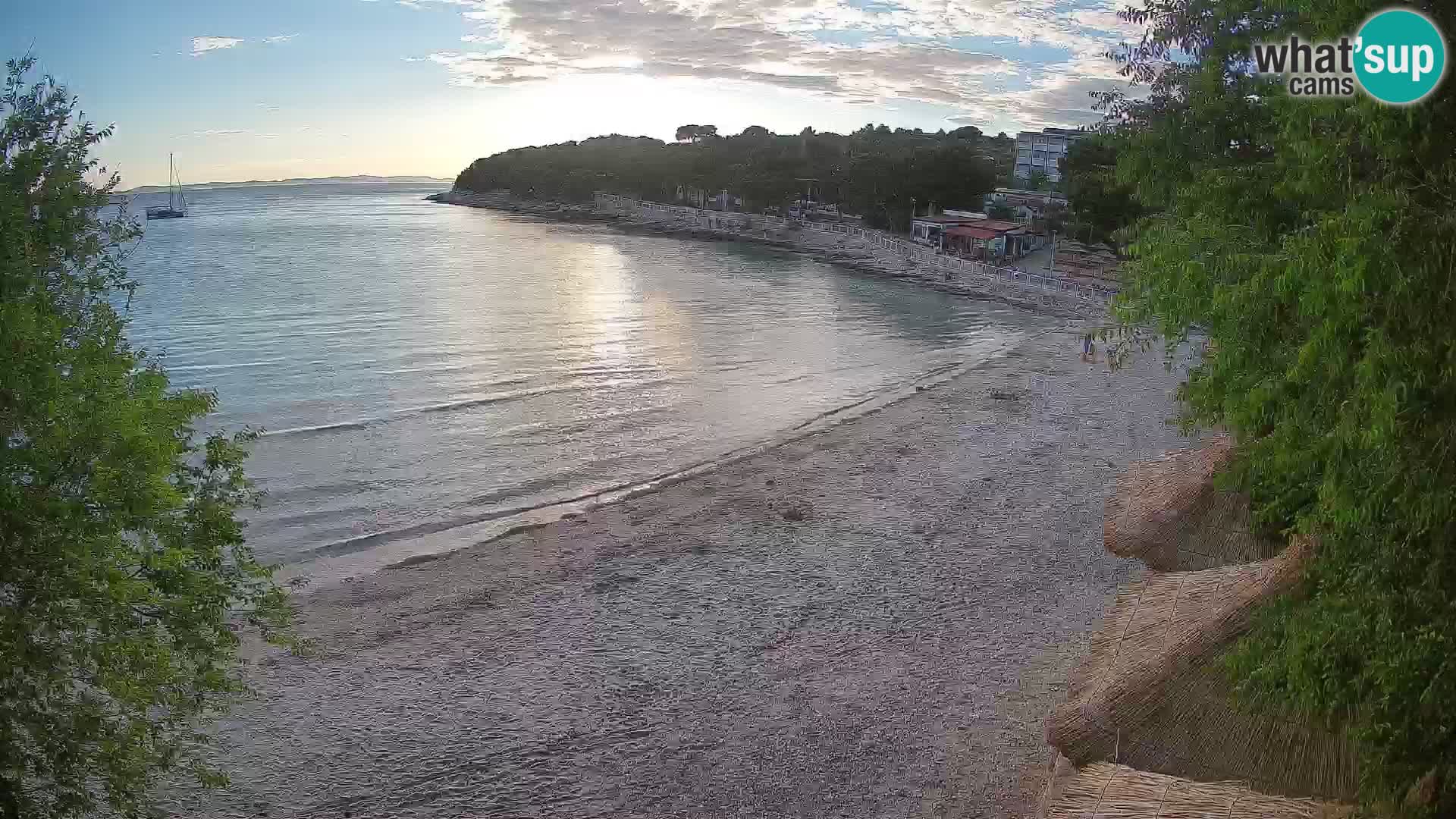 Plaža Slanica Murter – kamera v živo