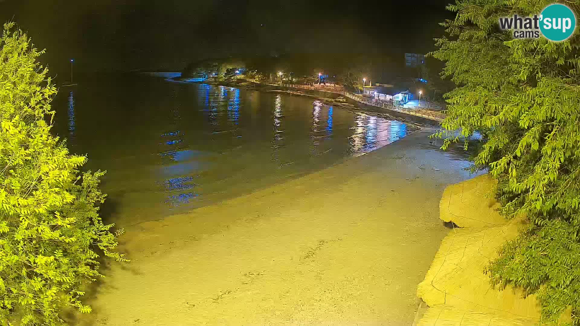 Plaža Slanica Murter – web kamera