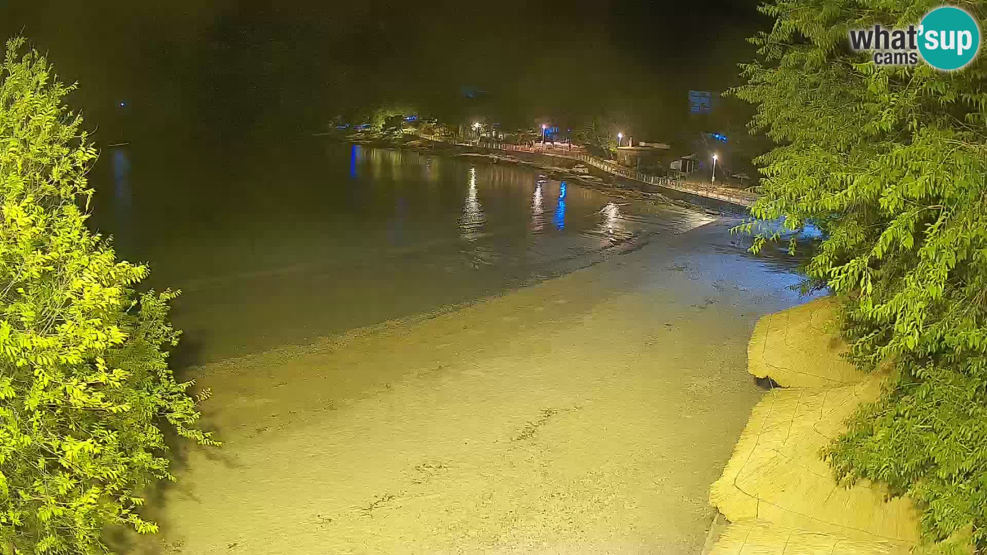 Plaža Slanica Murter – web kamera