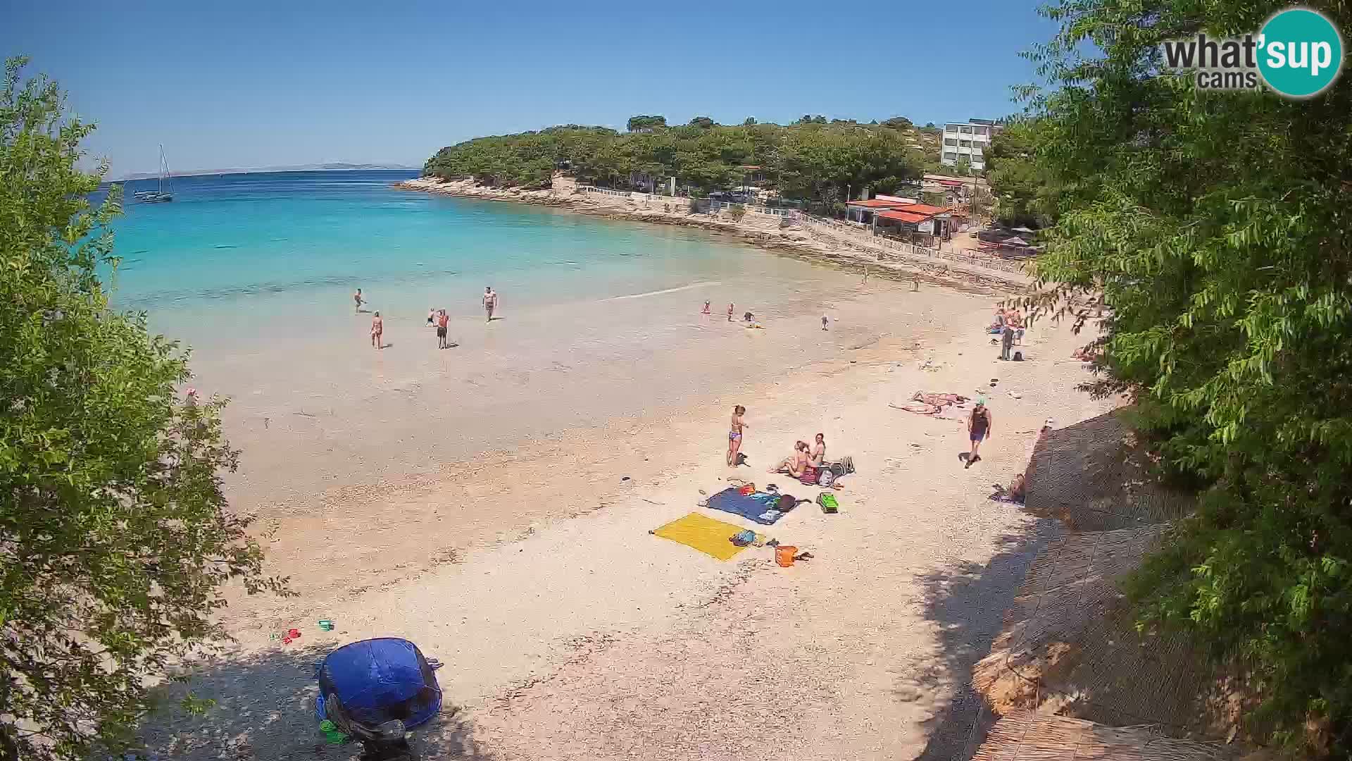 Beach Slanica Murter – Live Cam