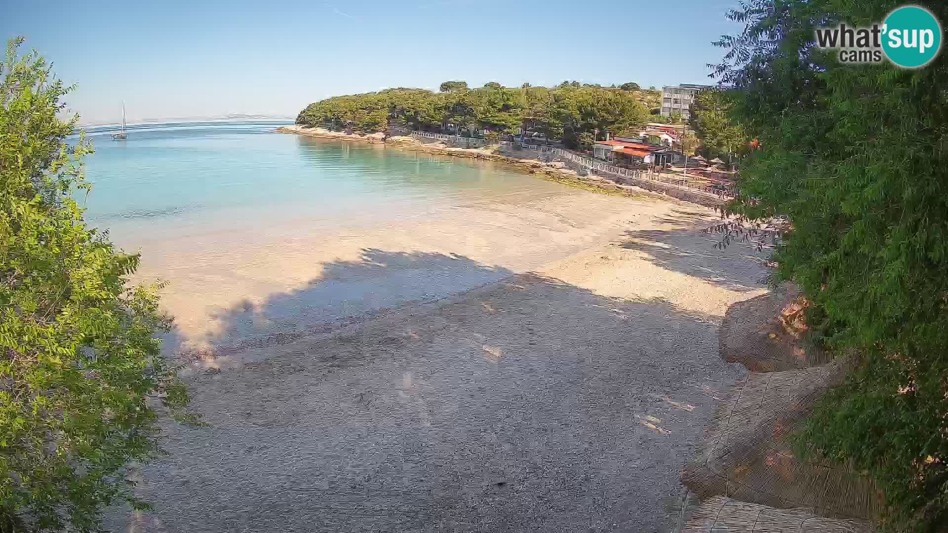 Plaža Slanica Murter – kamera v živo