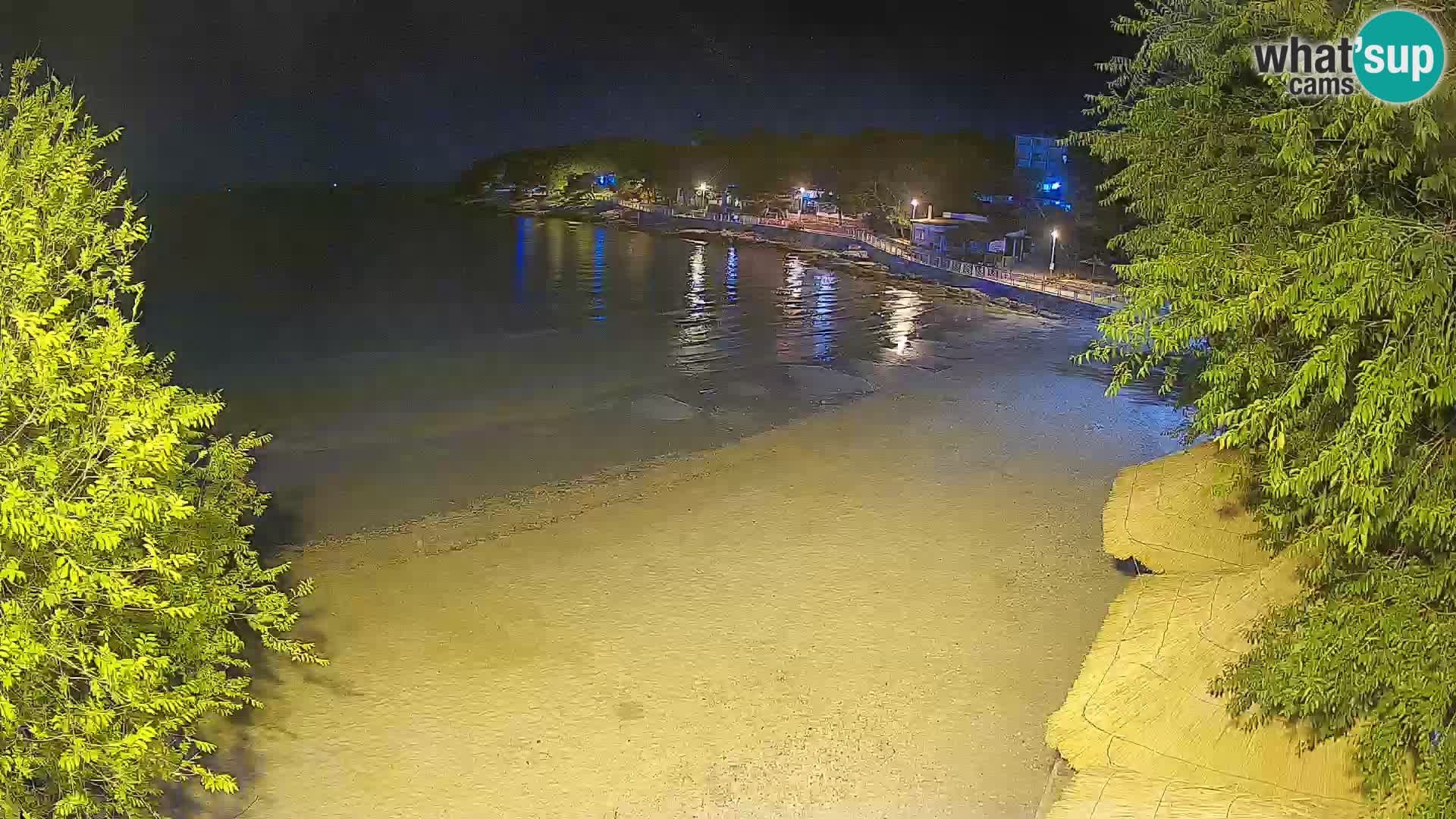 Strand Slanica Murter – webcam