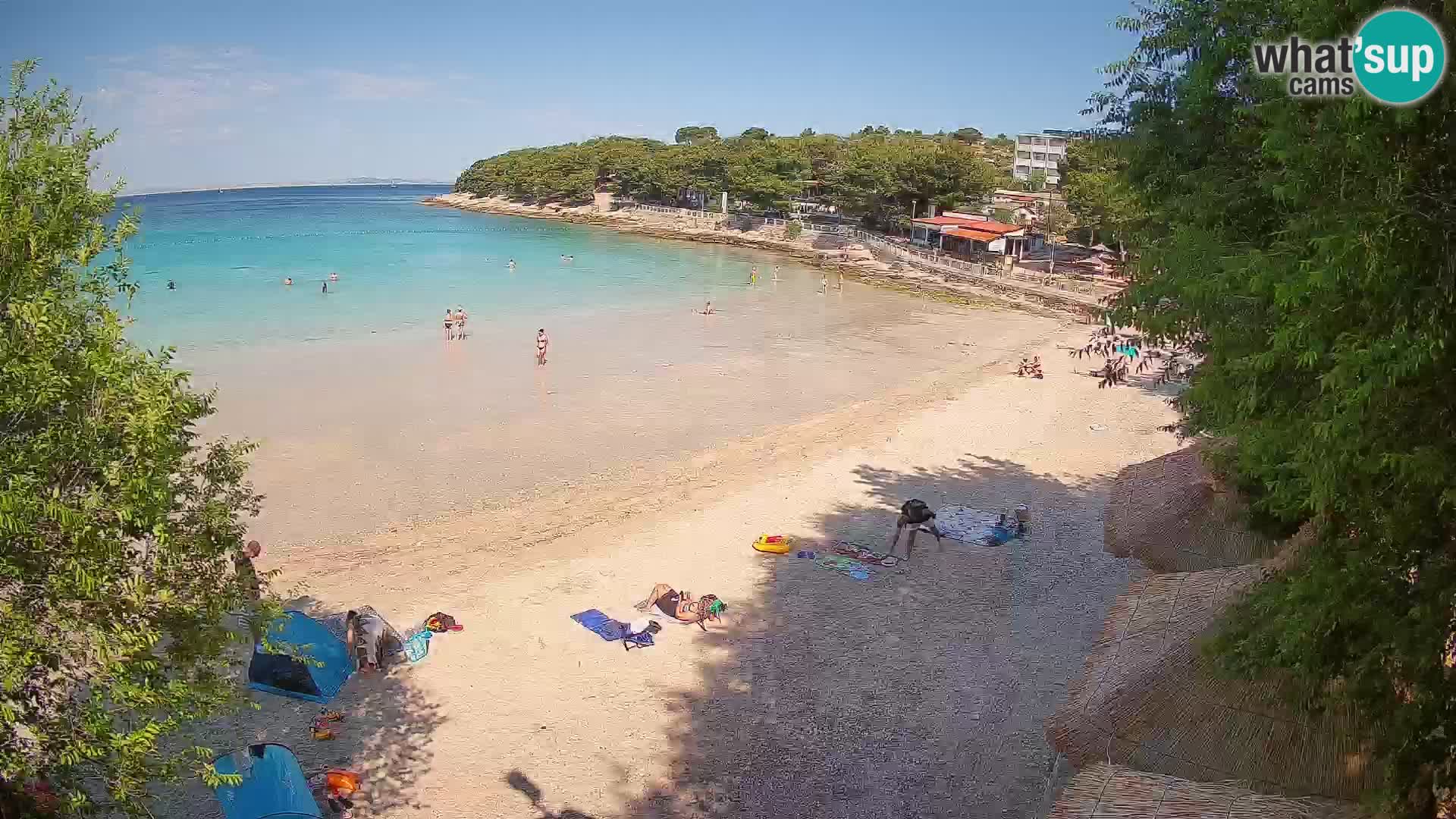 Plaža Slanica Murter – kamera v živo