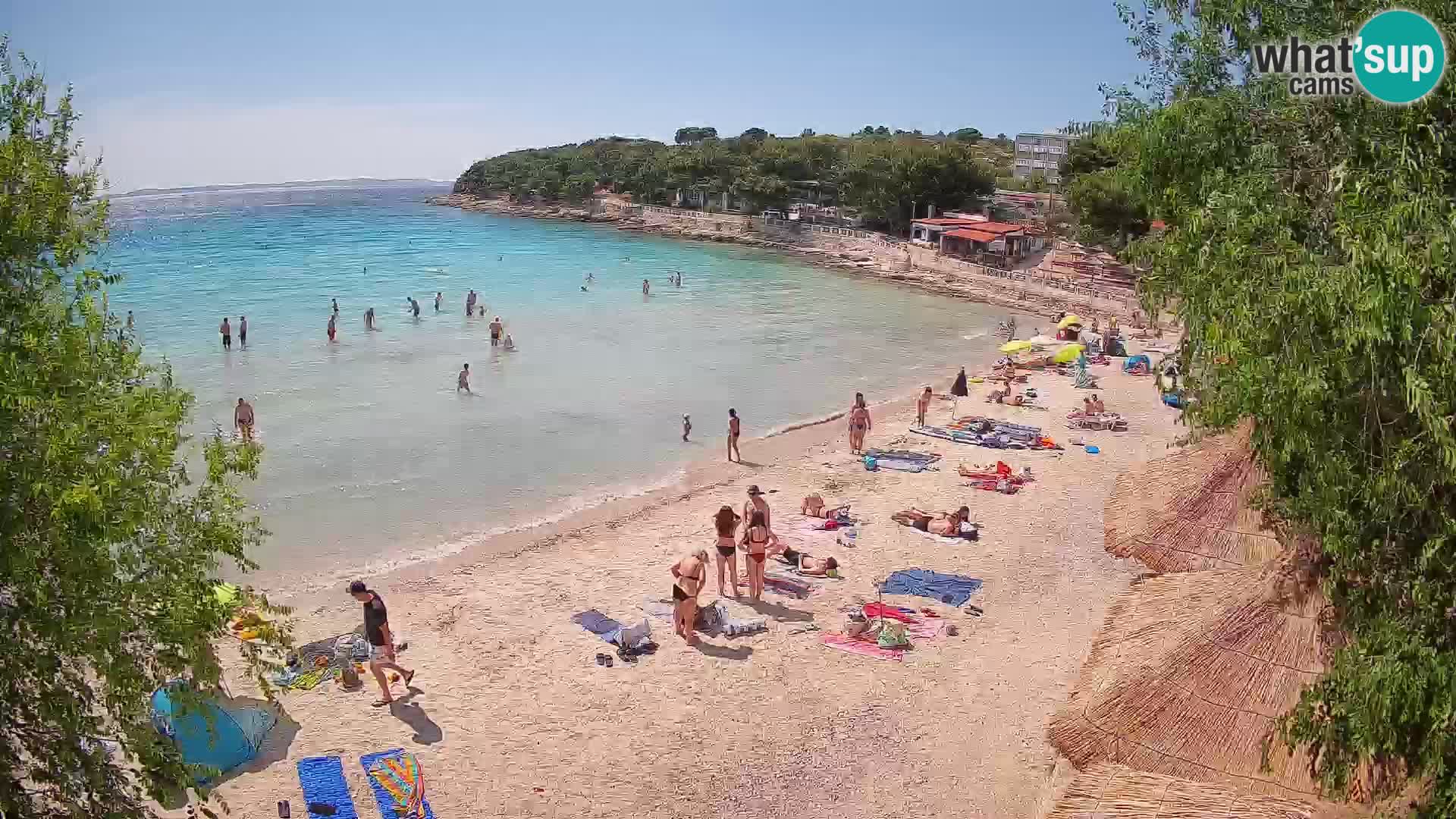 Plaža Slanica Murter – kamera v živo