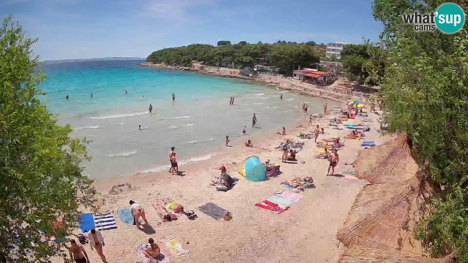 Plaža Slanica Murter – kamera v živo