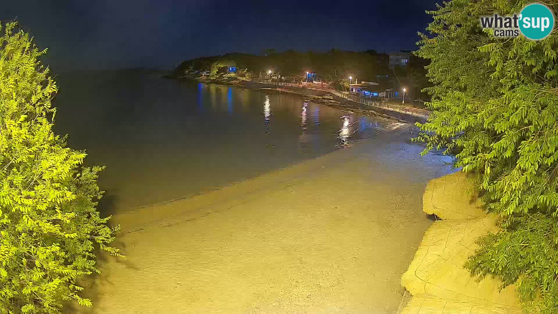 Strand Slanica Murter – webcam