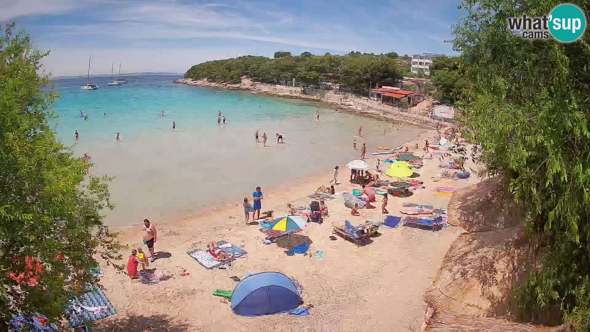 Plage Slanica Murter – Livecam