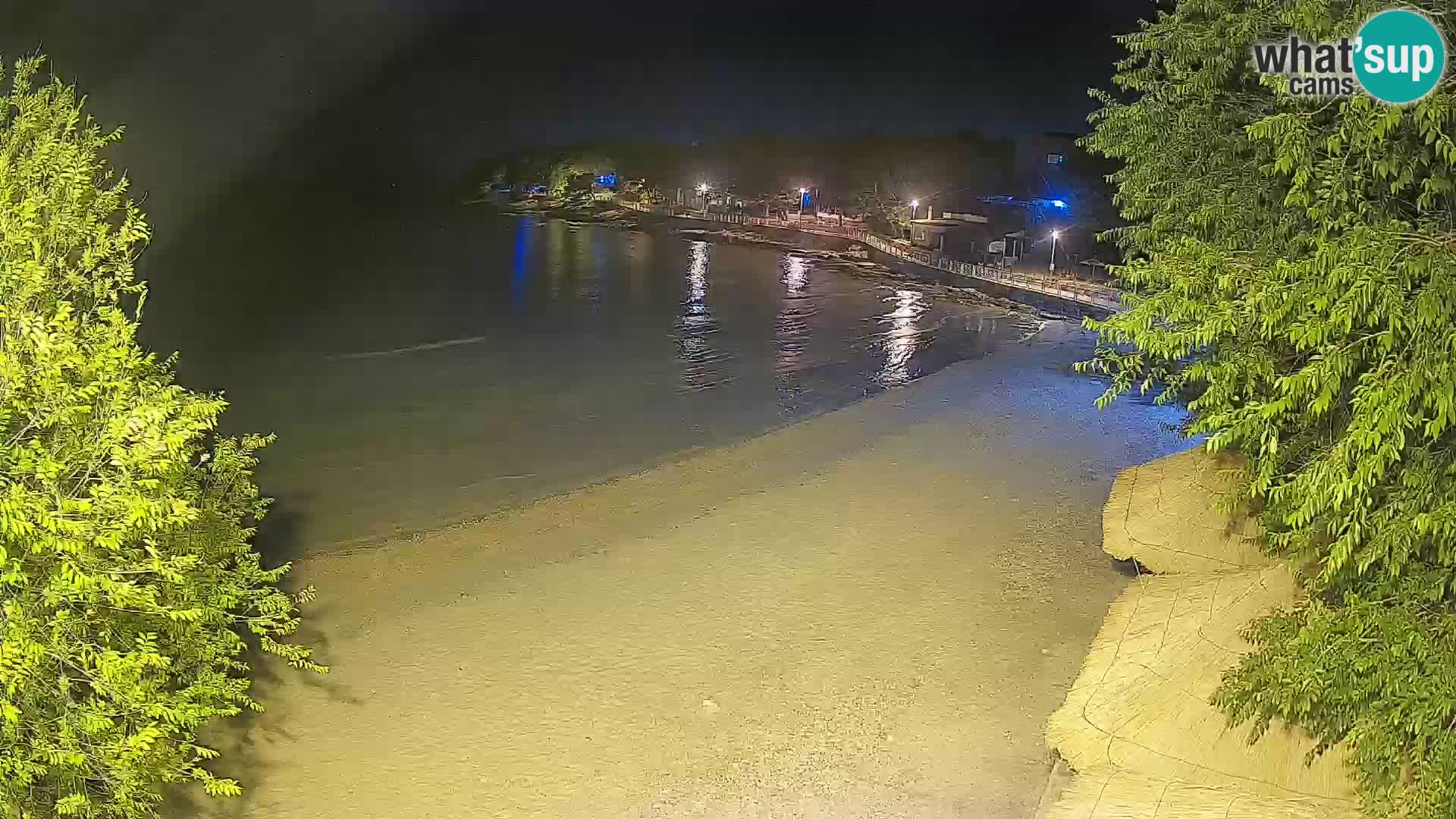 Plaža Slanica Murter – kamera v živo