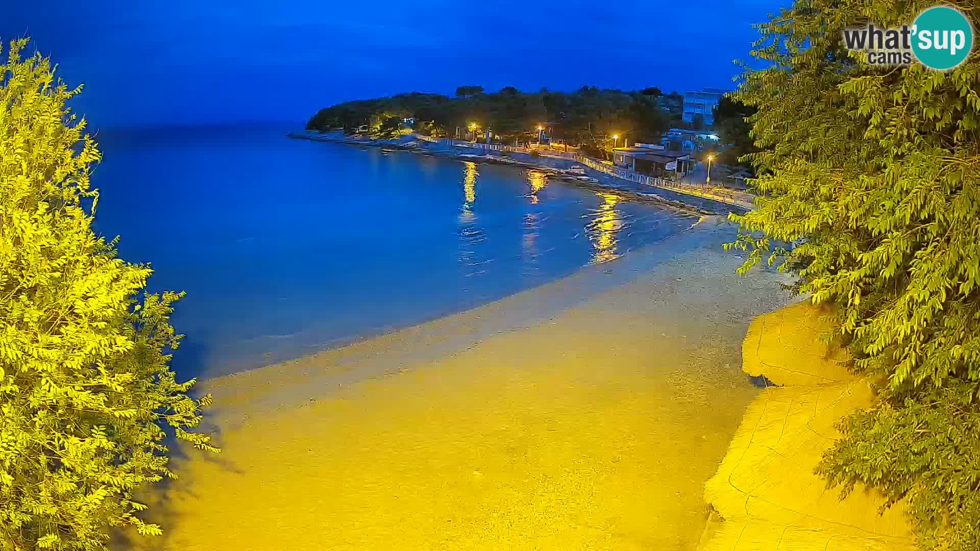 Plaža Slanica Murter – web kamera