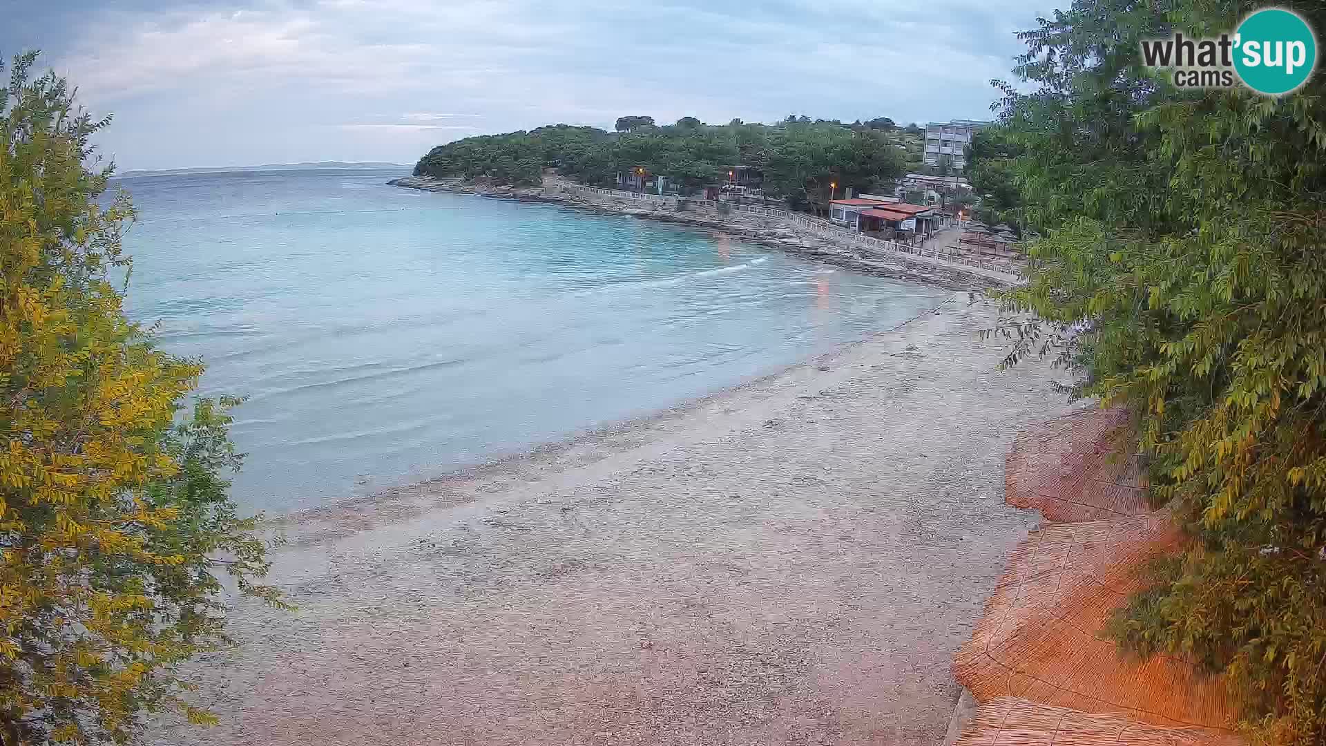 Strand Slanica Murter – webcam