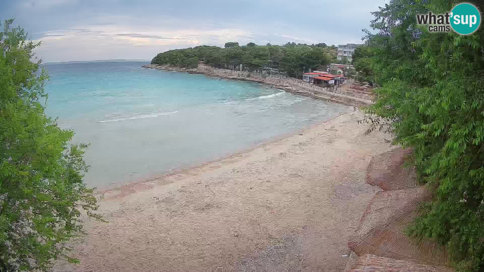 Plaža Slanica Murter – web kamera