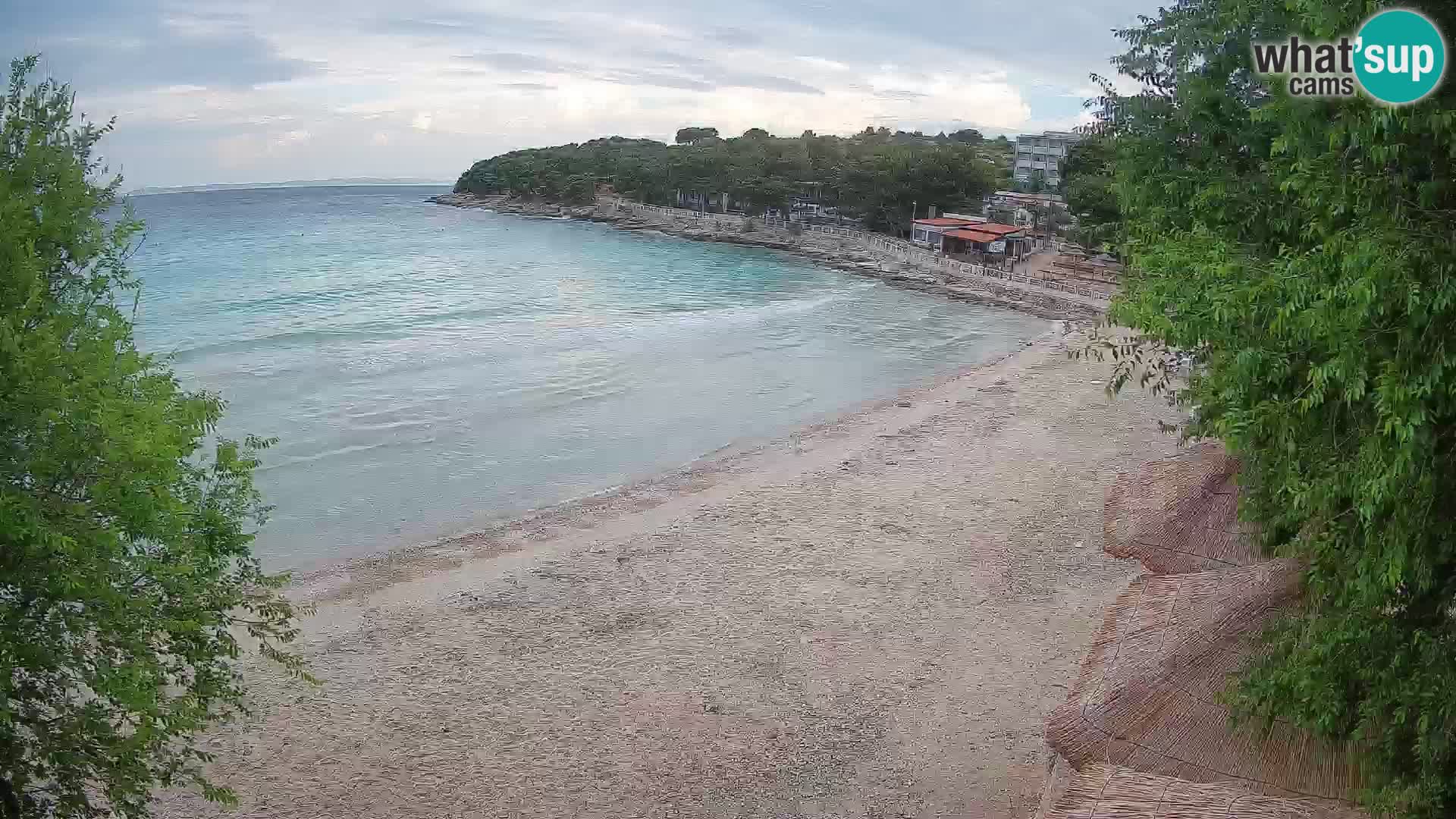 Plaža Slanica Murter – web kamera