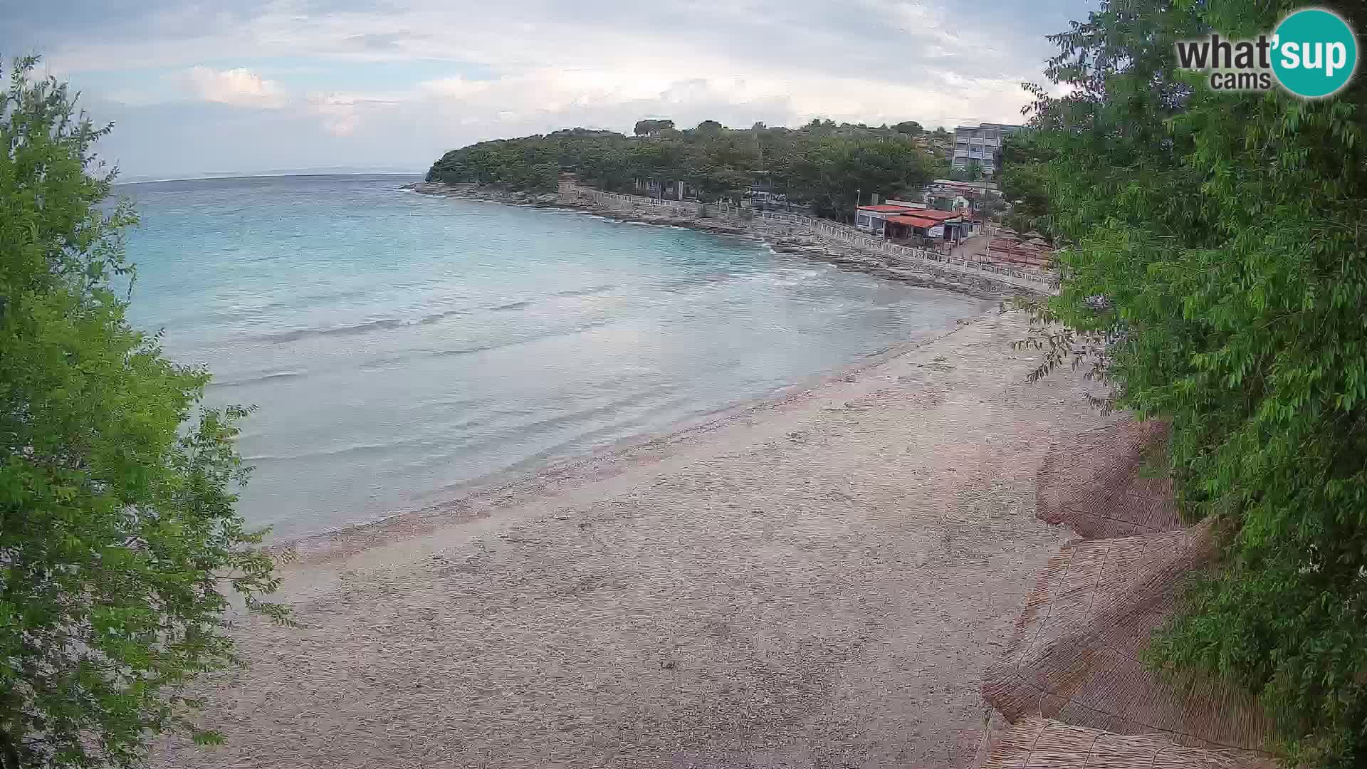 Plaža Slanica Murter – web kamera