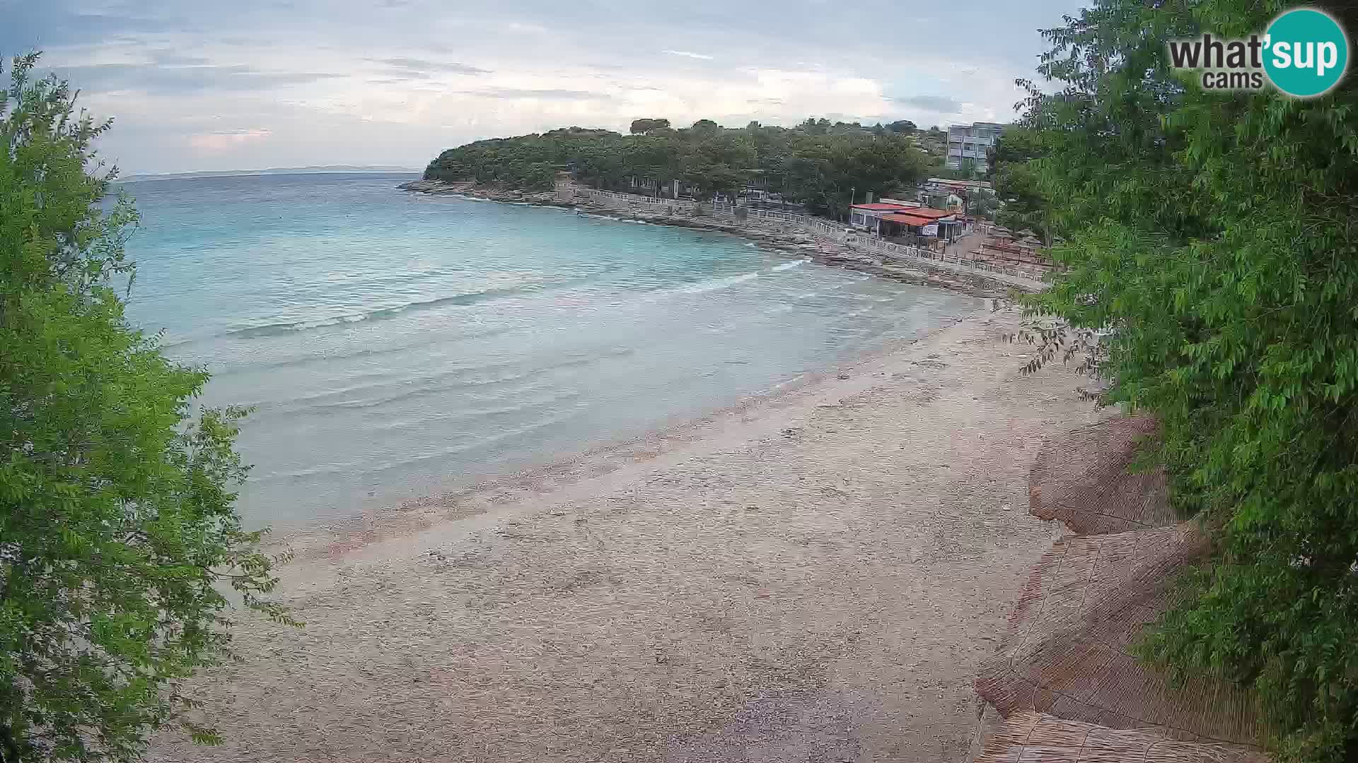 Plaža Slanica Murter – web kamera