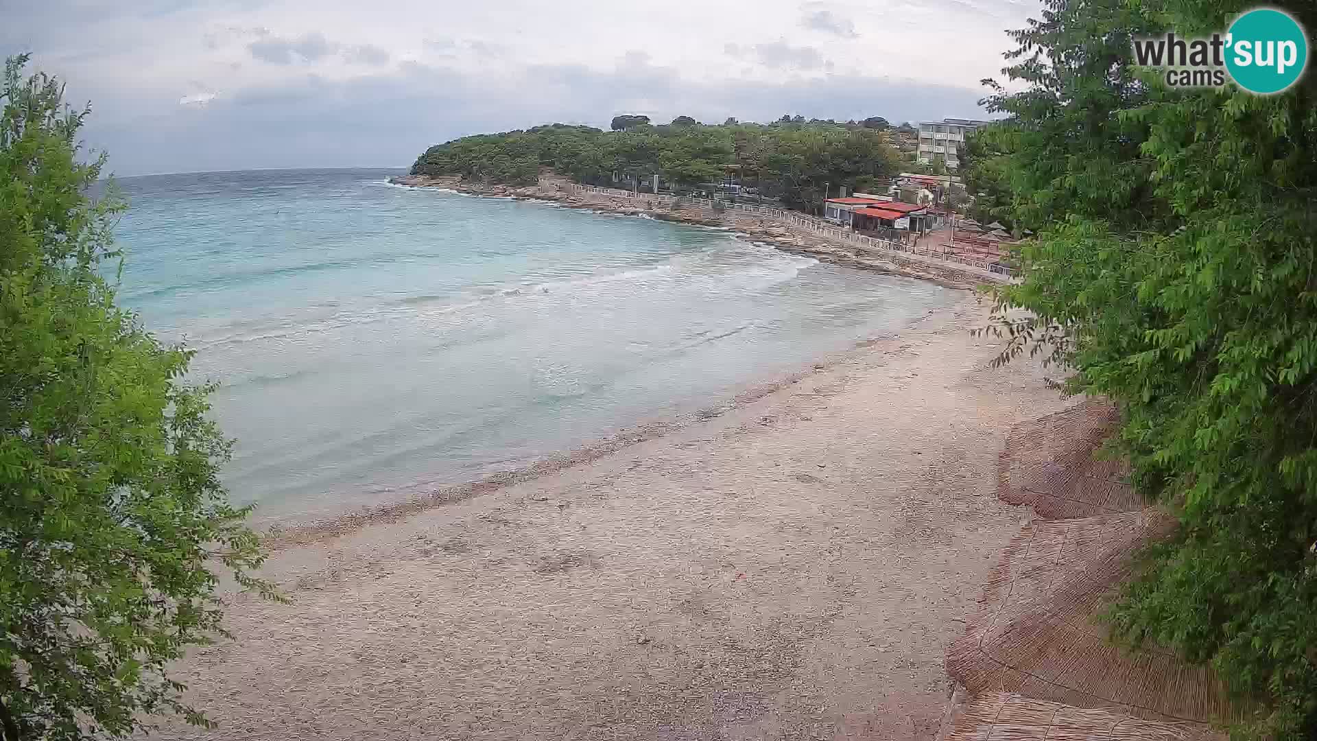Strand Slanica Murter – webcam