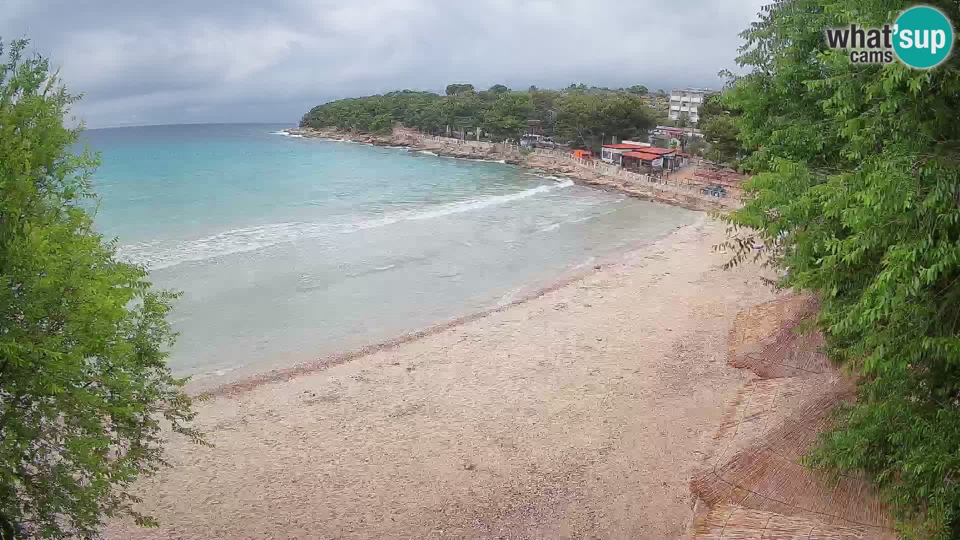 Strand Slanica Murter – webcam