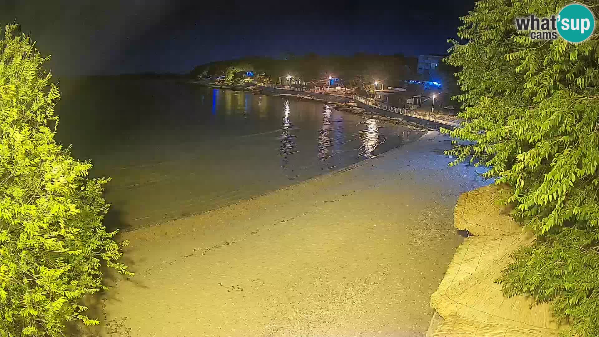 Strand Slanica Murter – webcam