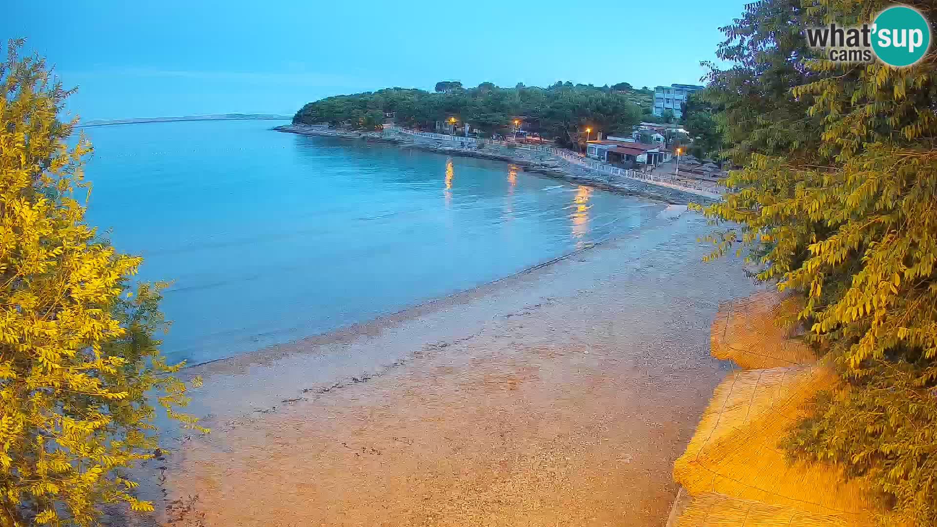 Plaža Slanica Murter – kamera v živo