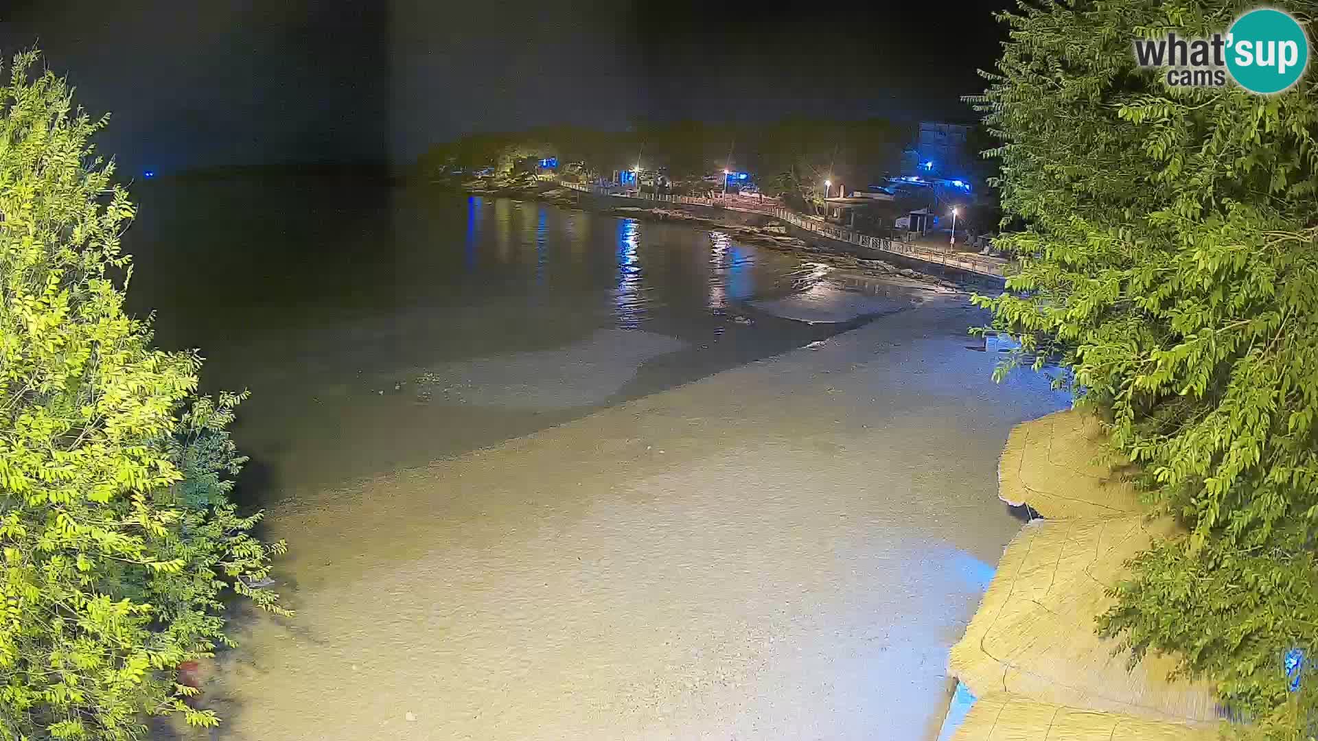 Plaža Slanica Murter – kamera v živo