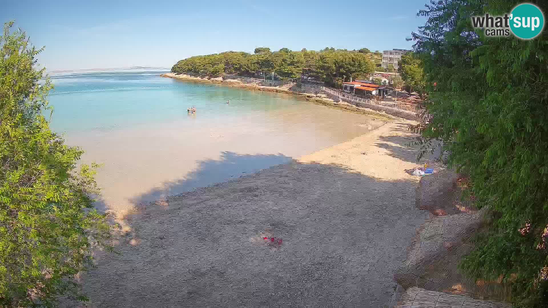 Plaža Slanica Murter – kamera v živo