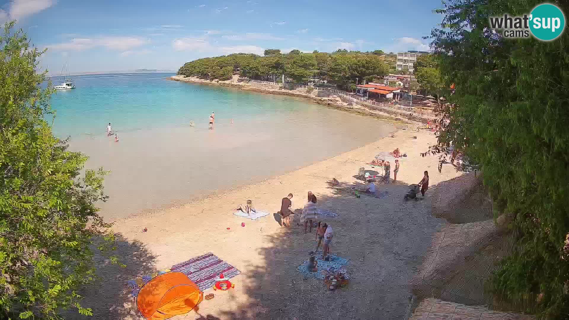 Playa Slanica Murter – camera en vivo