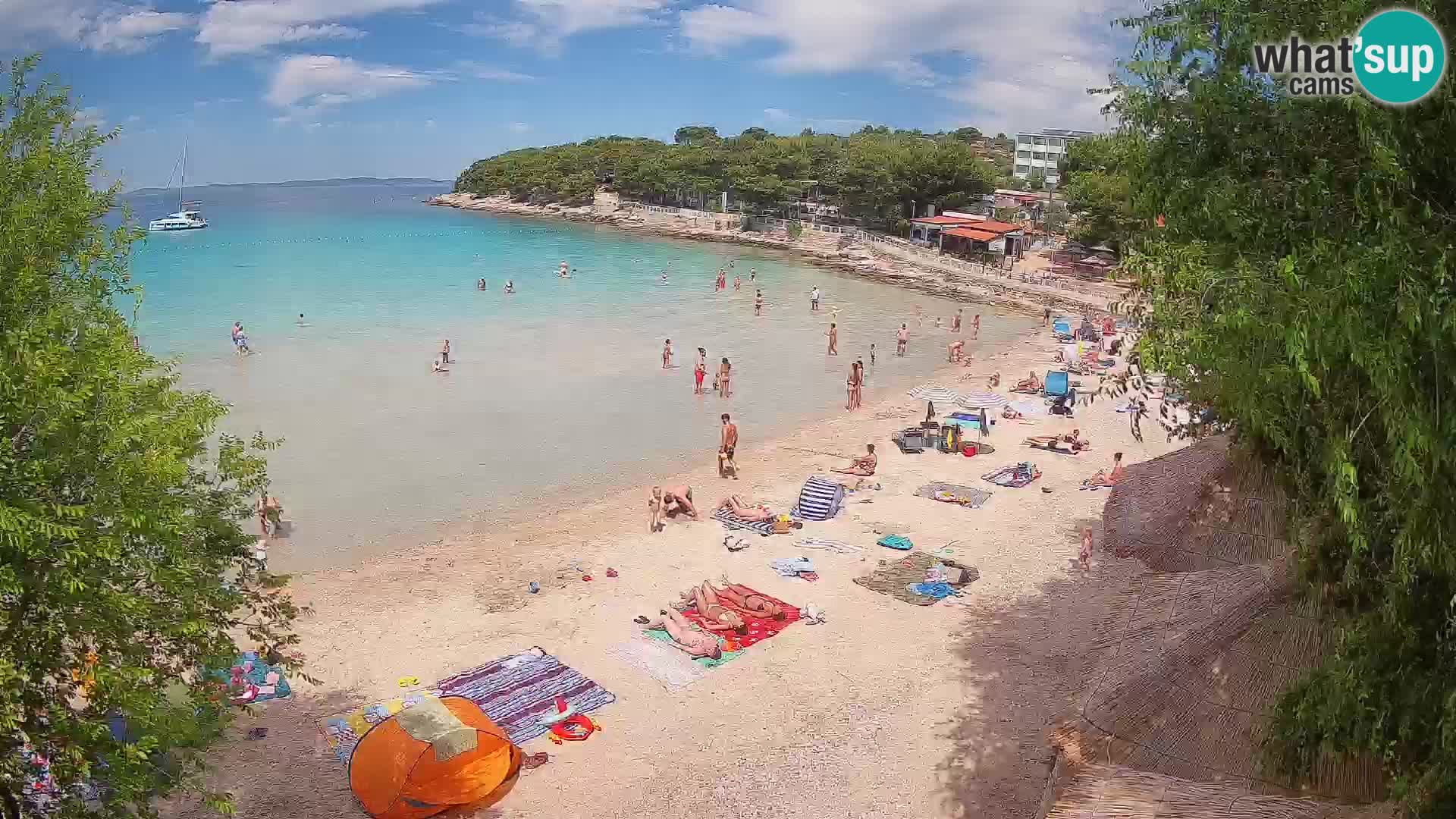 Playa Slanica Murter – camera en vivo