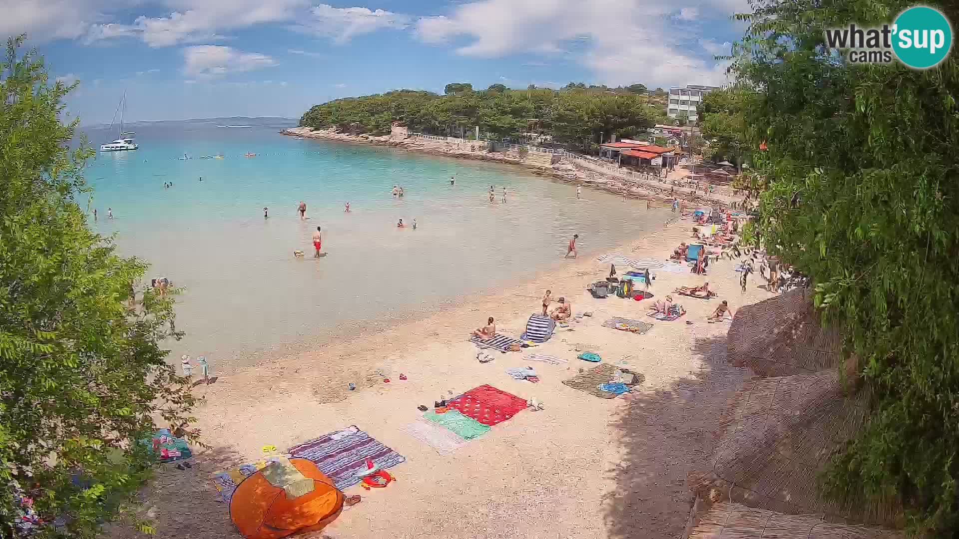 Plage Slanica Murter – Livecam