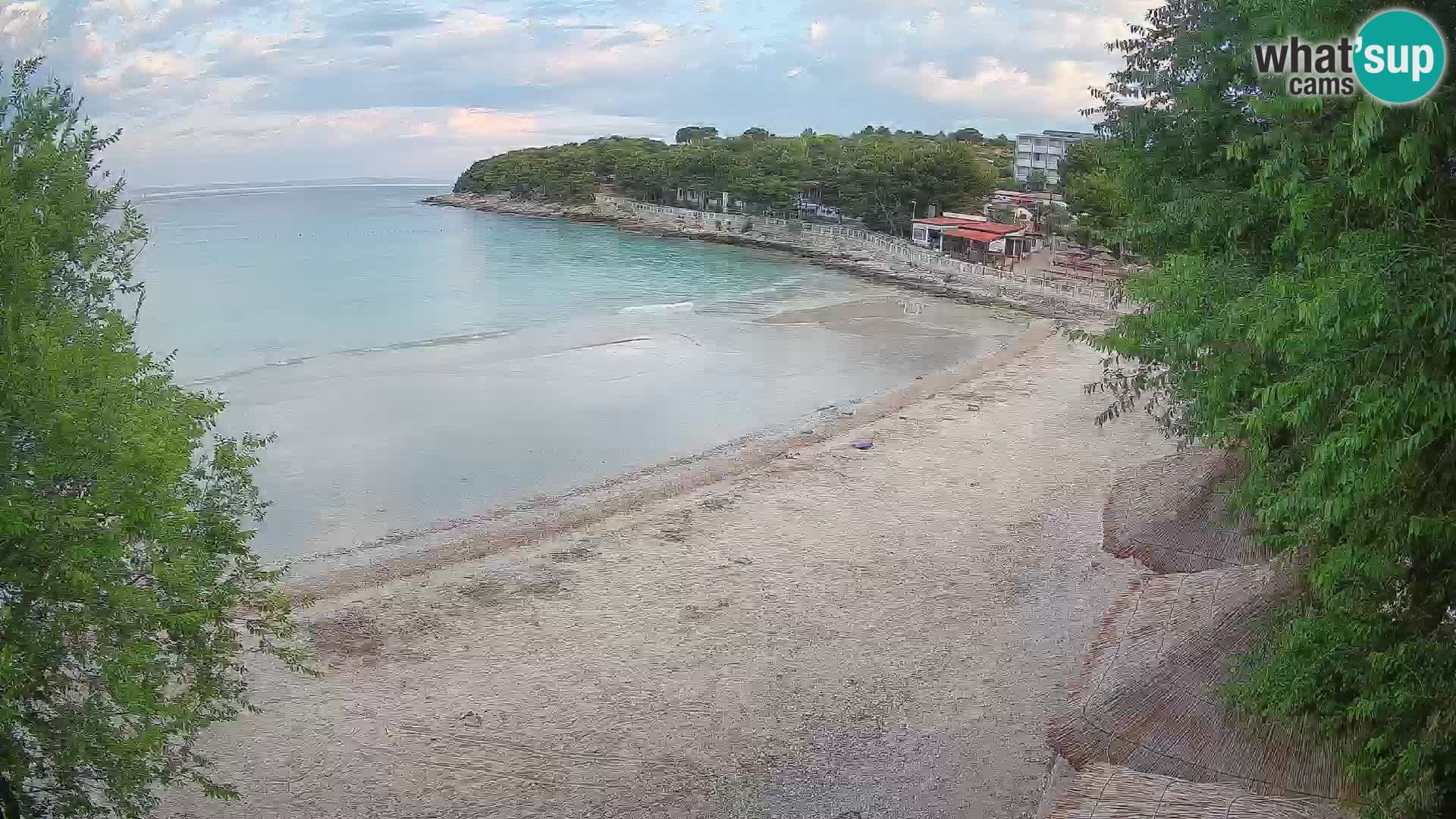 Strand Slanica Murter – webcam