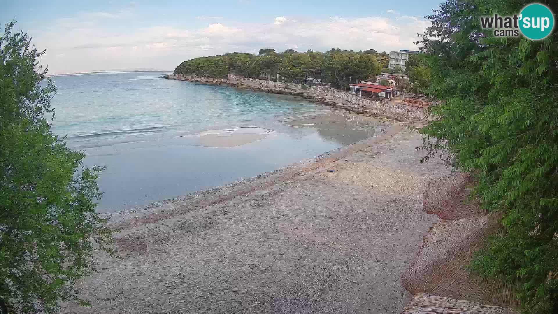 Strand Slanica Murter – webcam