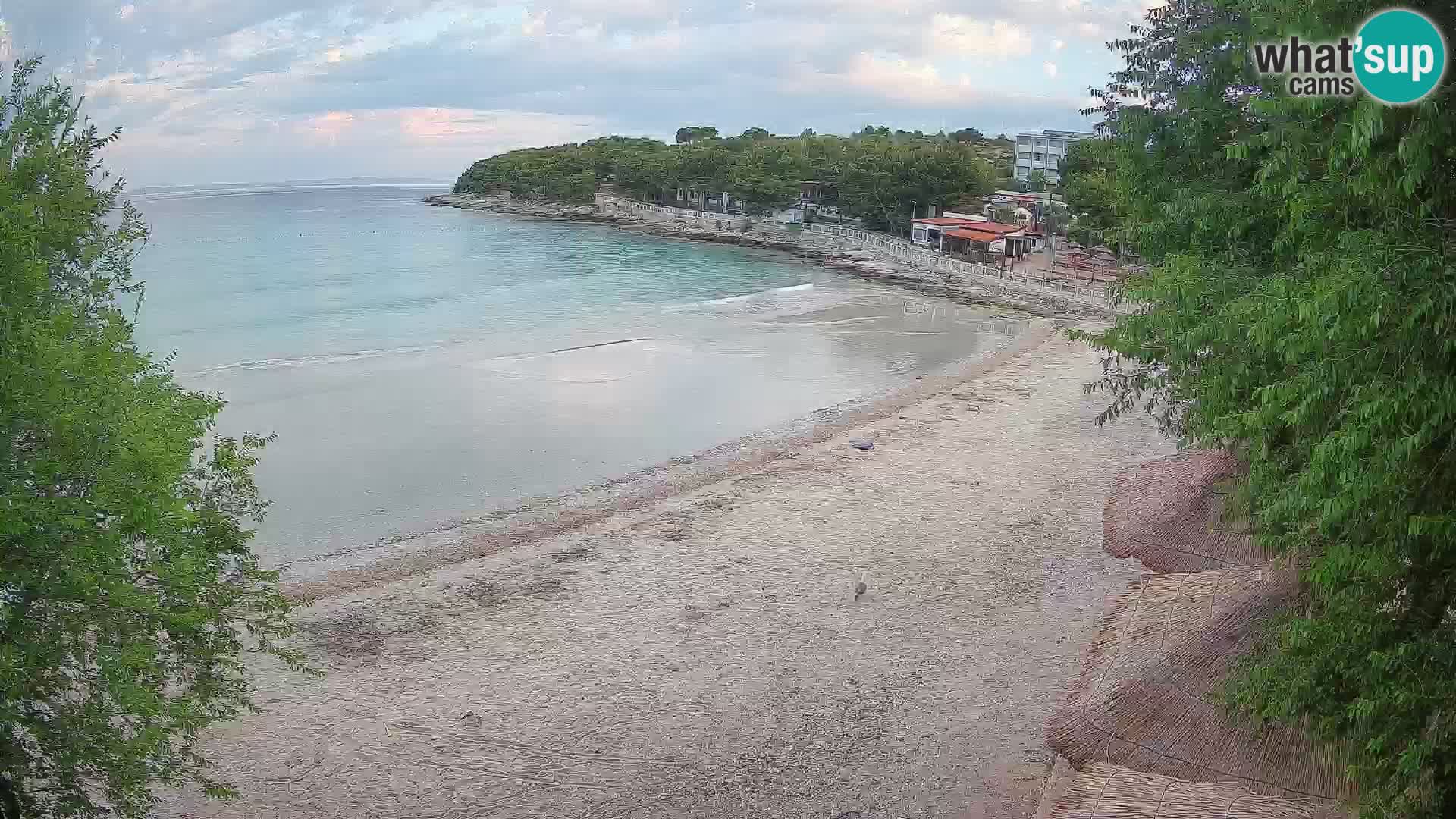 Strand Slanica Murter – webcam