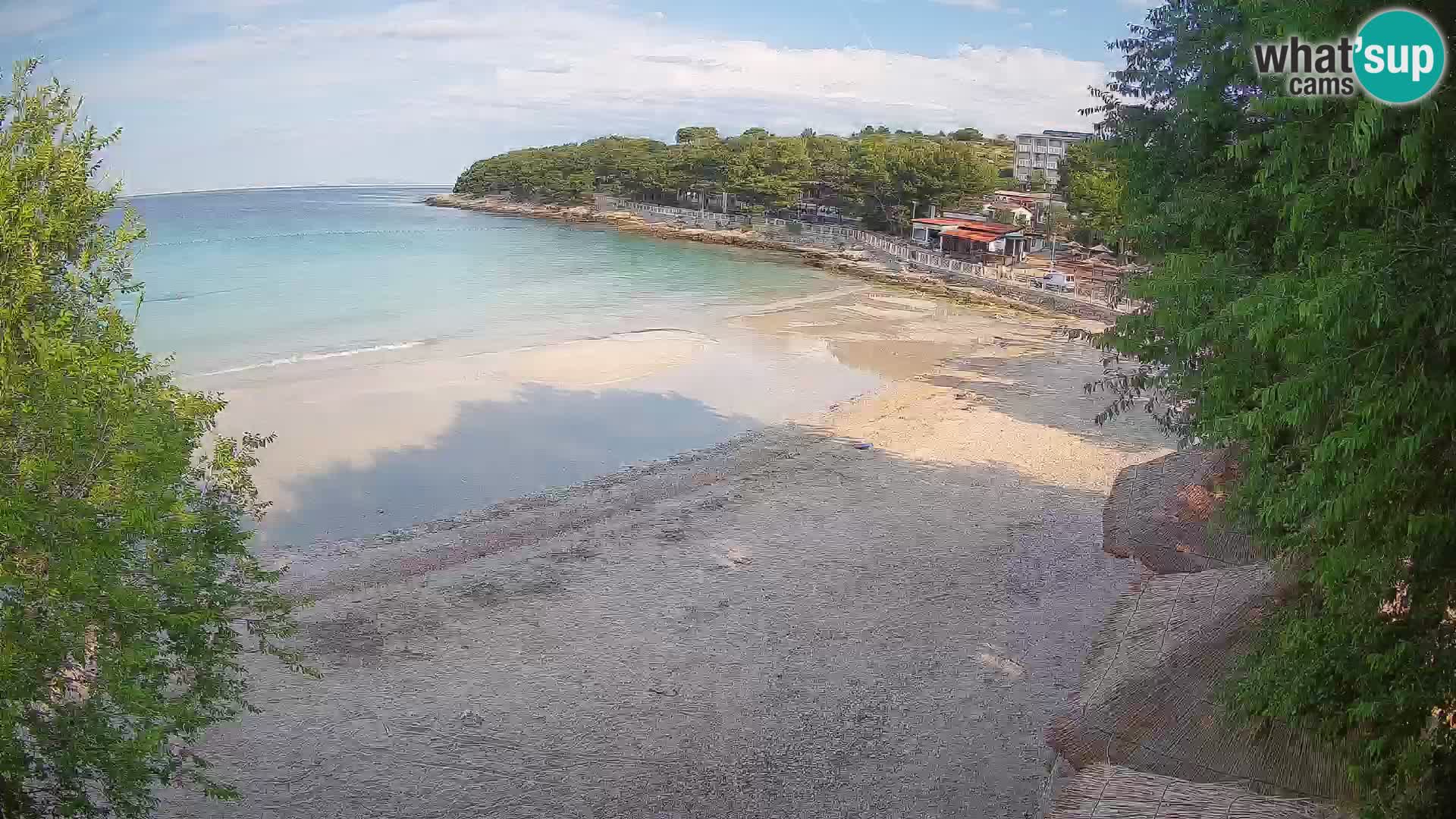 Strand Slanica Murter – webcam