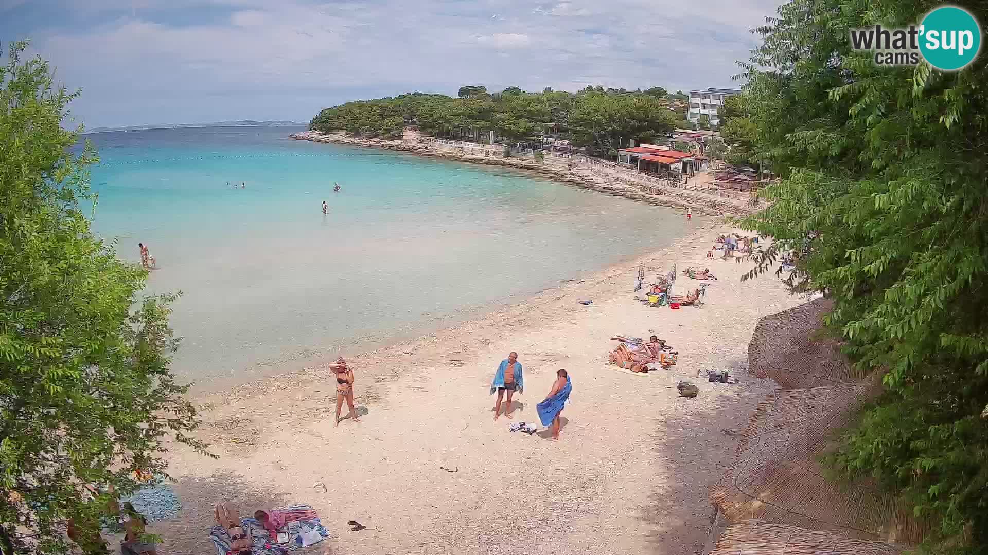 Playa Slanica Murter – camera en vivo