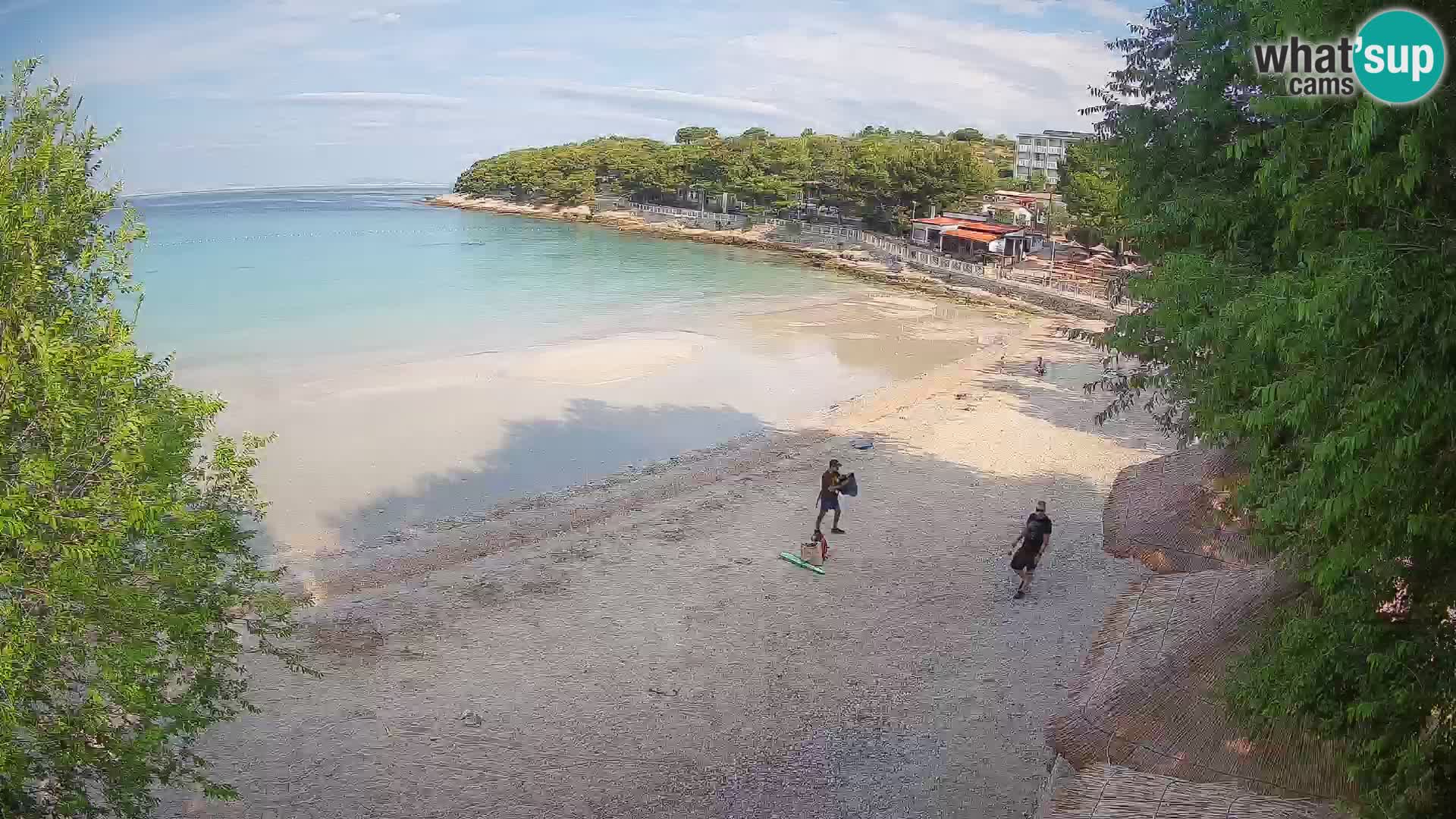 Strand Slanica Murter – webcam